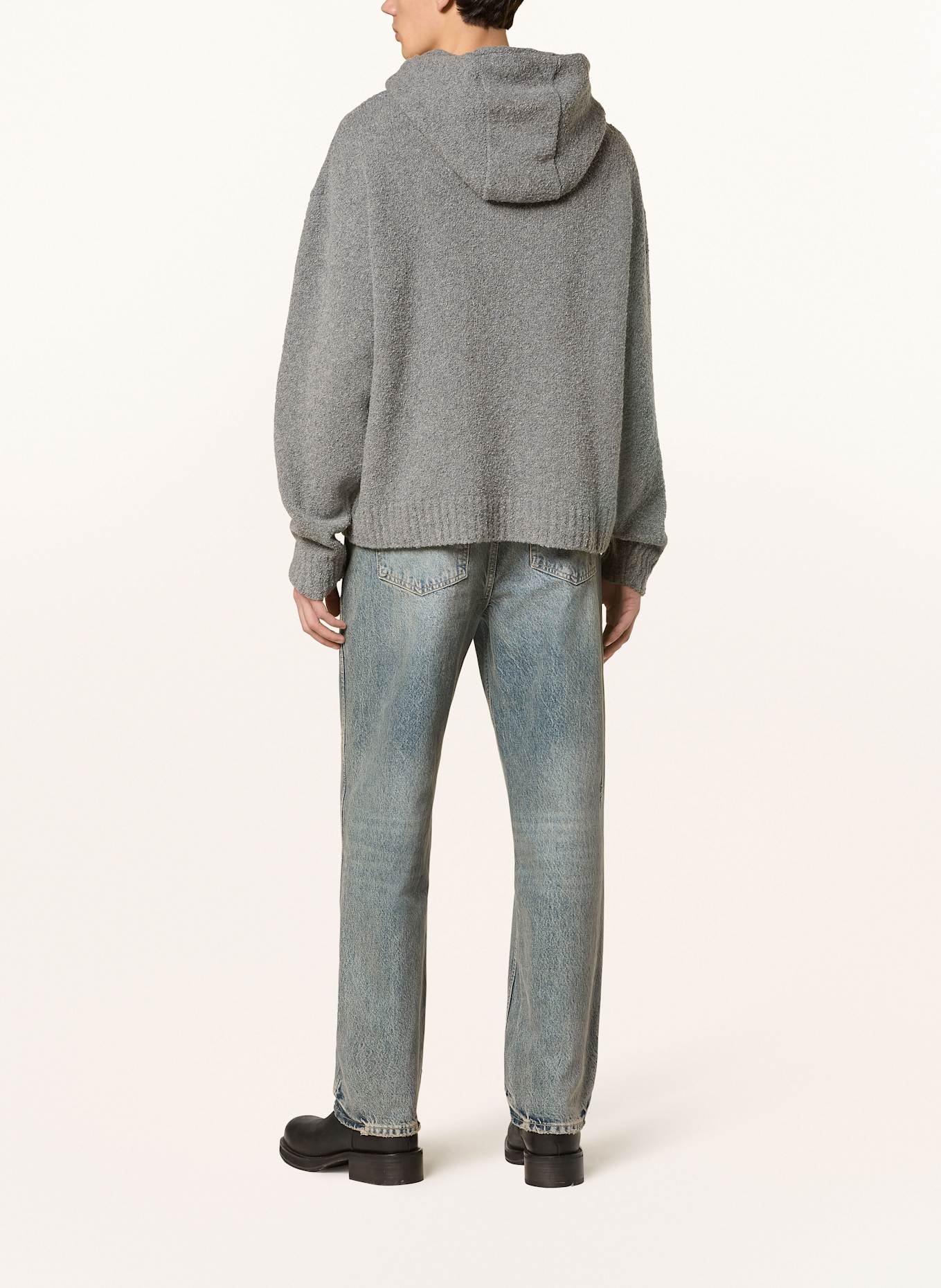 REPRESENT Knit hoodie: GRAY