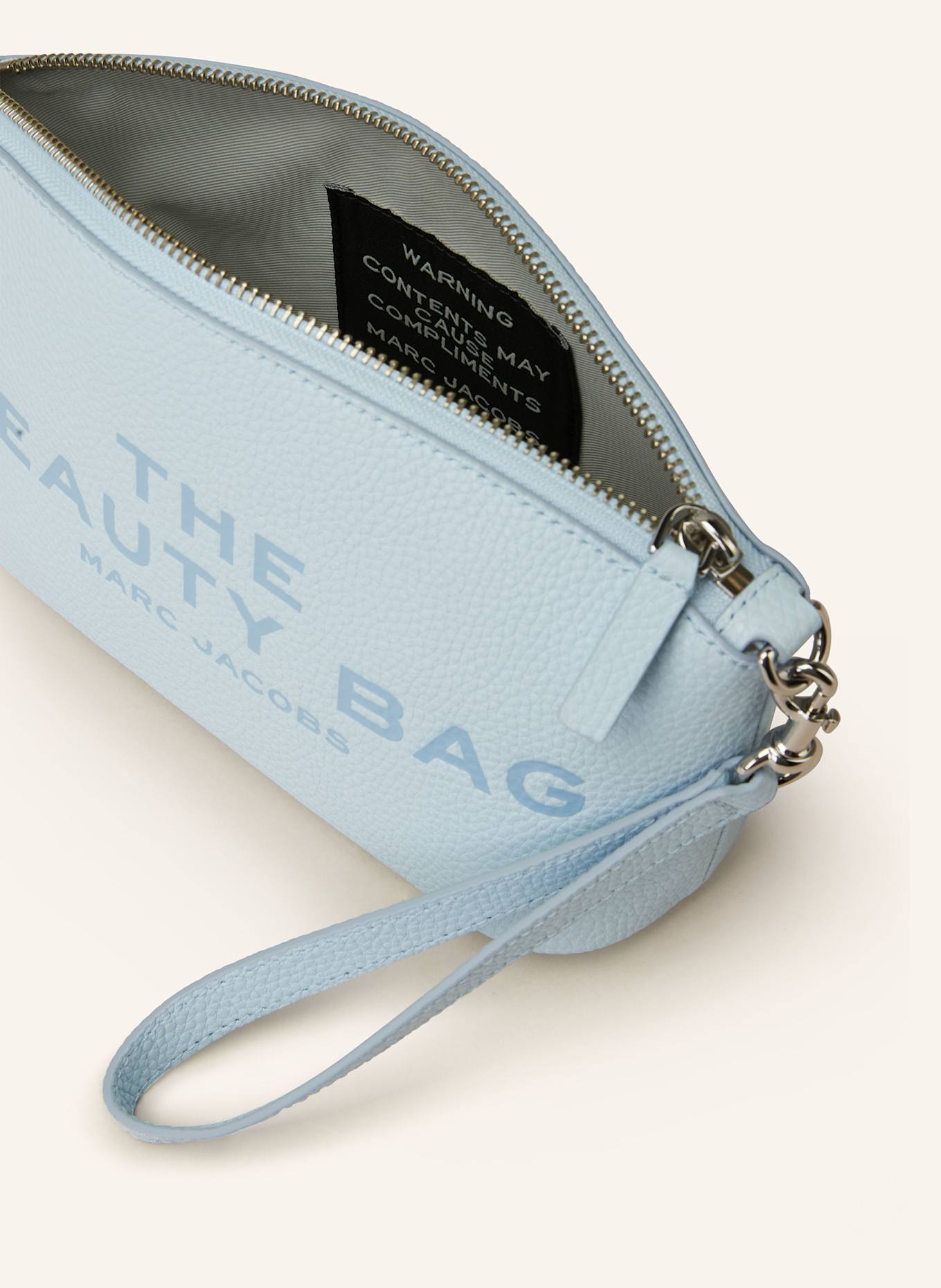 MARC JACOBS Kosmetyczka THE BEAUTY BAG: JASNONIEBIESKI