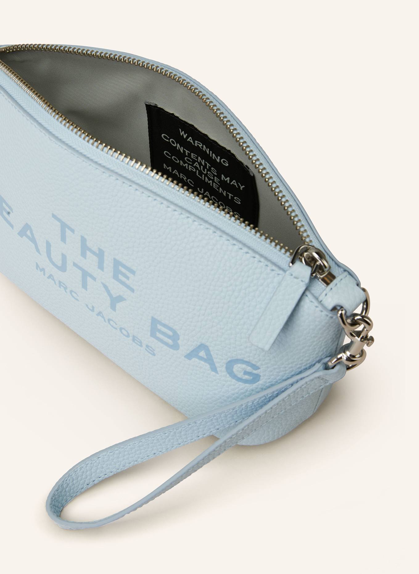 MARC JACOBS Kosmetyczka THE BEAUTY BAG: JASNONIEBIESKI