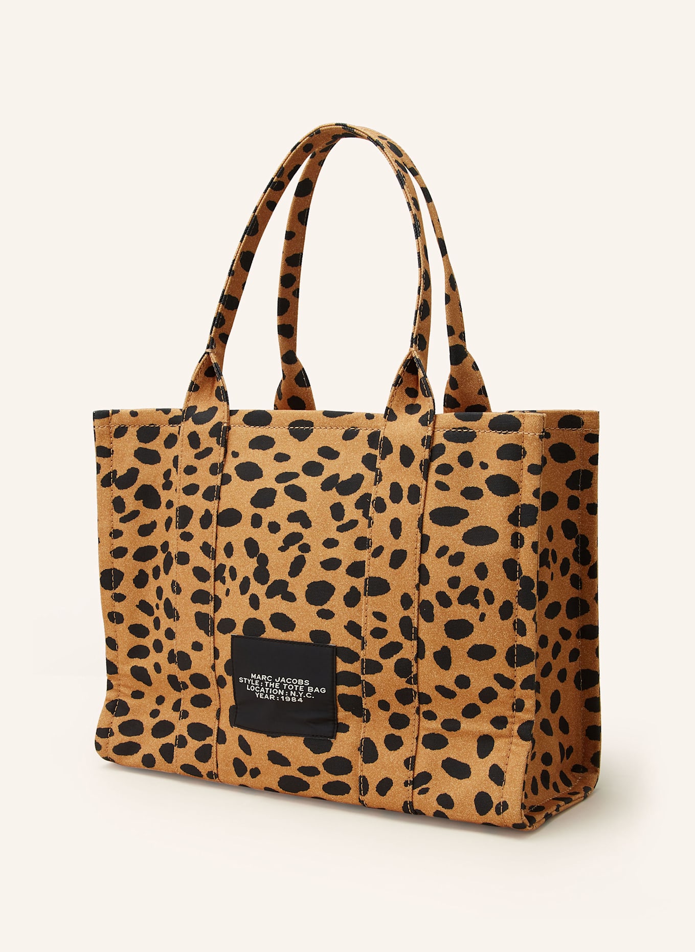 MARC JACOBS Shopper THE LARGE TOTE BAG, Farbe: COGNAC/ SCHWARZ (Bild 2)