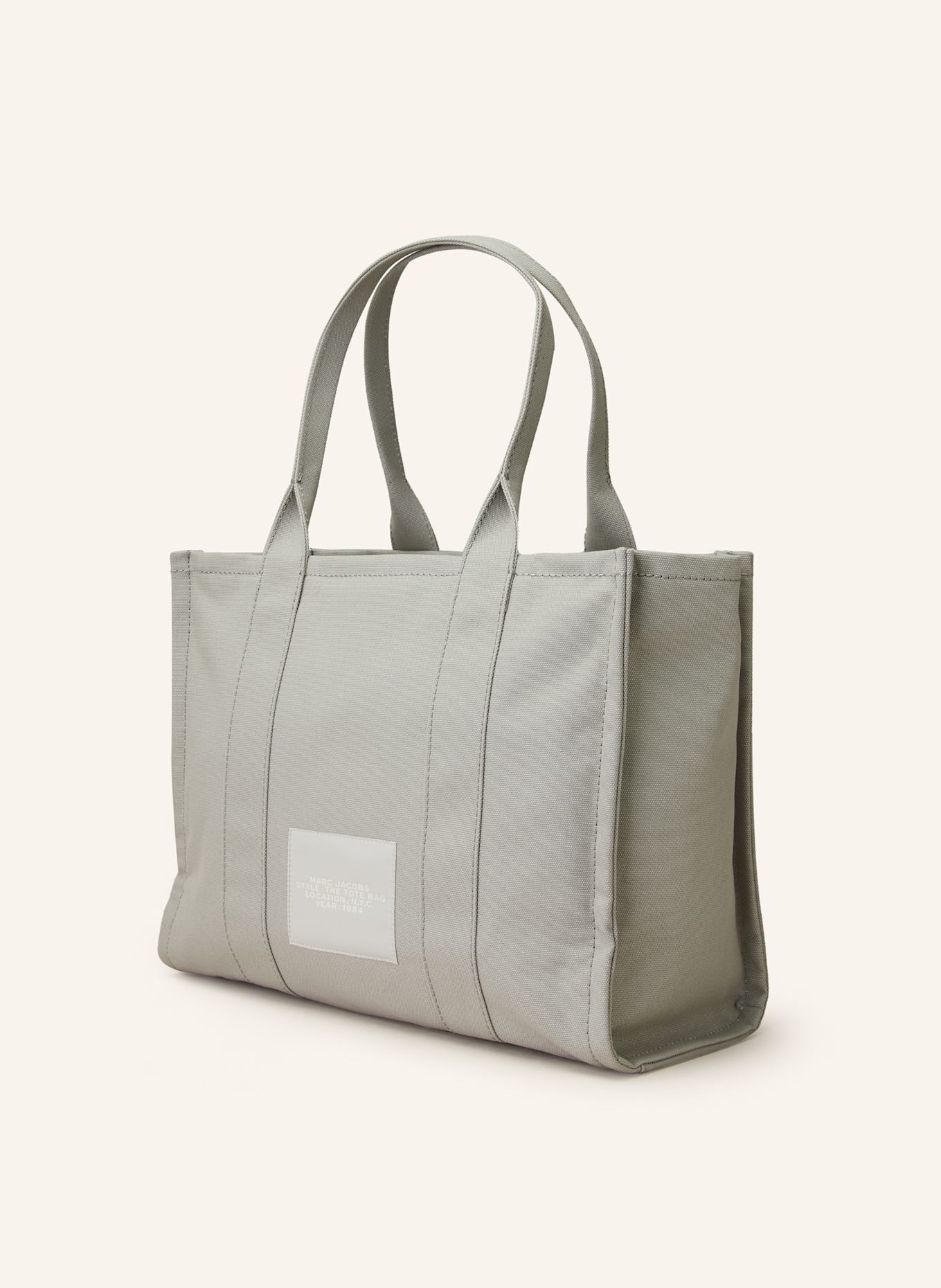 MARC JACOBS Shopper THE LARGE TOTE BAG, Farbe: HELLGRAU (Bild 2)