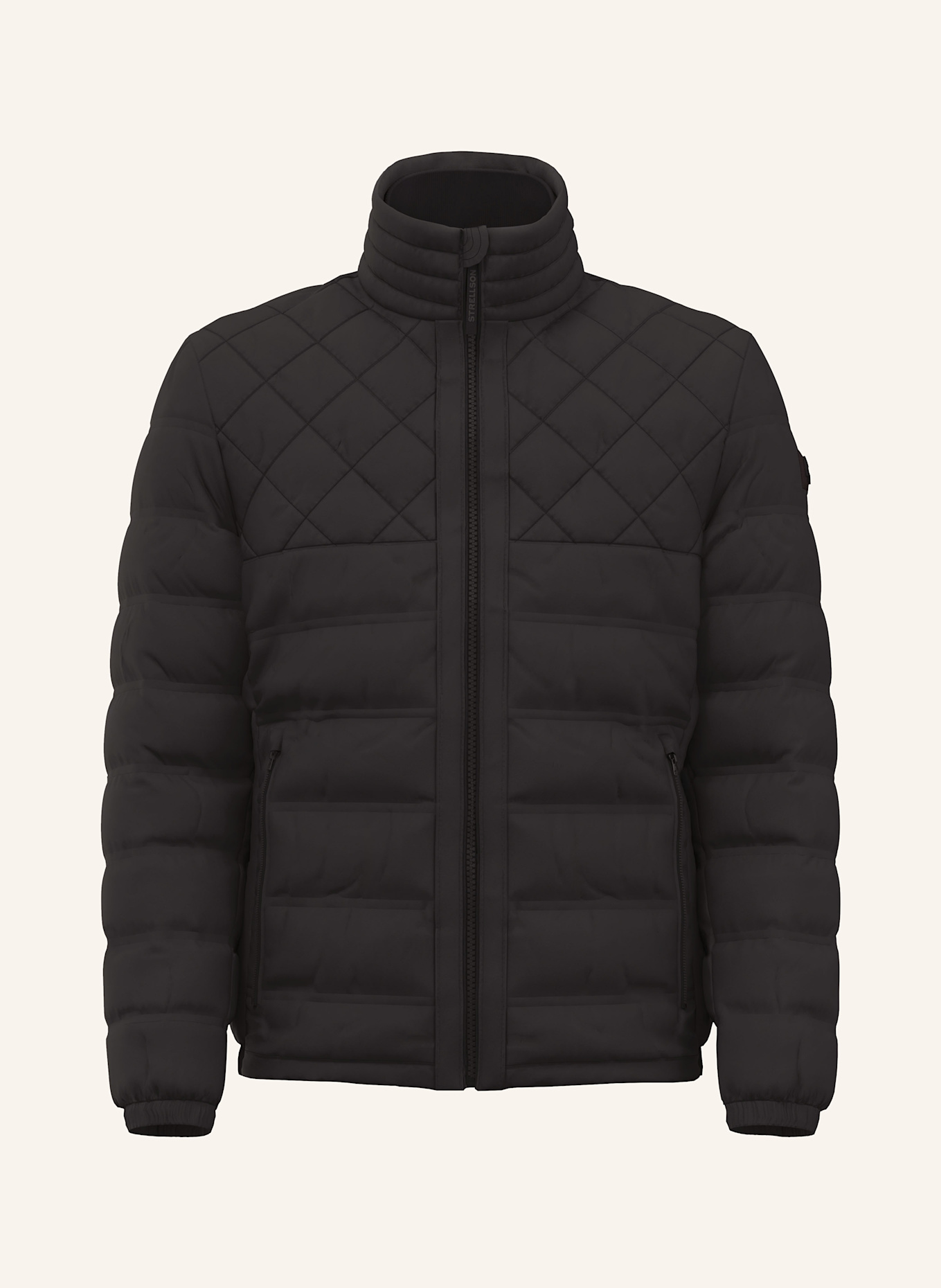 STRELLSON Steppjacke CLASON: SCHWARZ