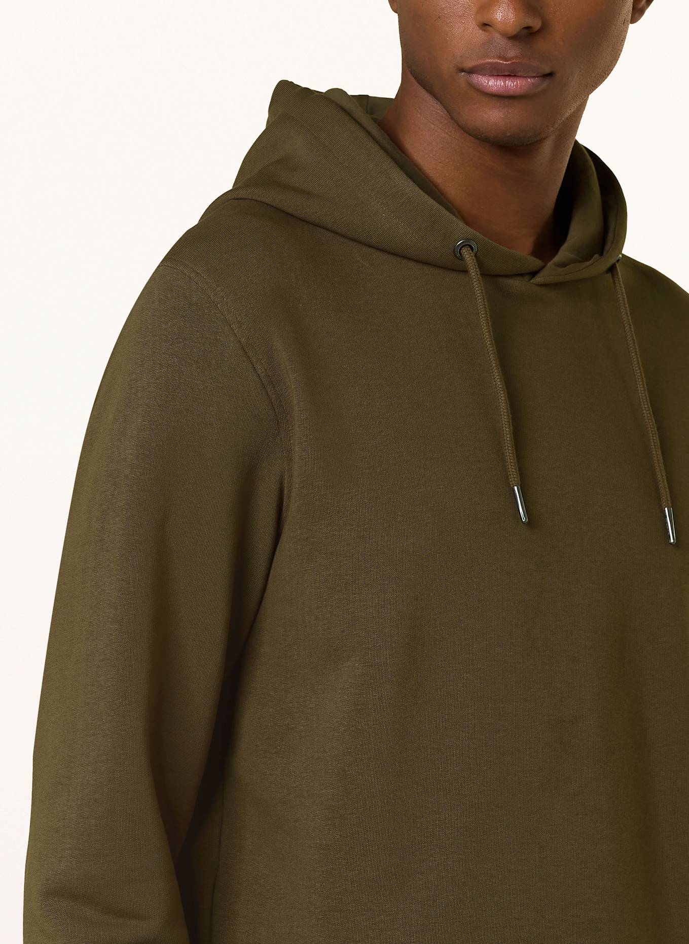 STROKESMAN'S Bluza z kapturem: OLIWKOWY