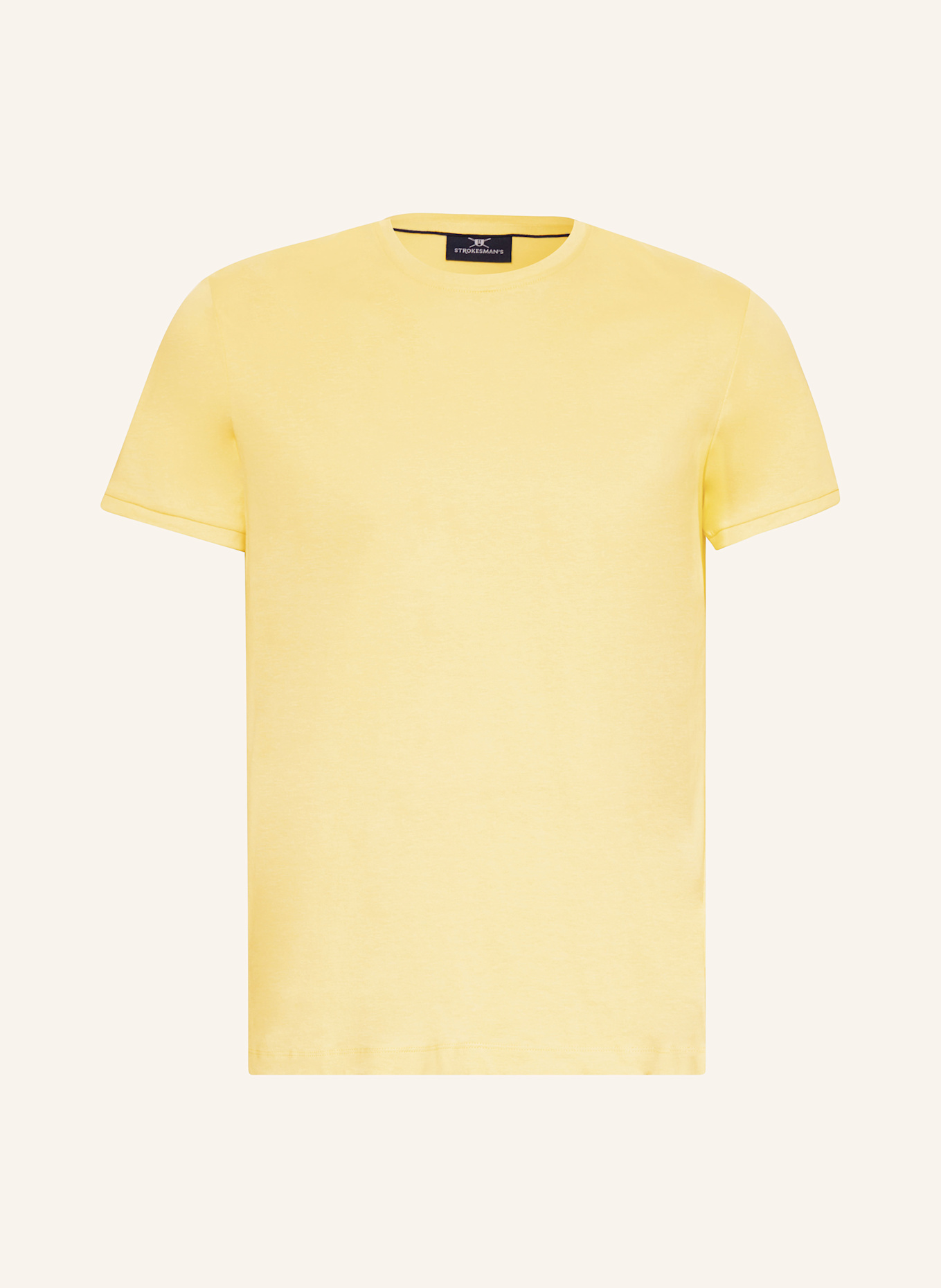 STROKESMAN'S T-shirt: LIGHT YELLOW