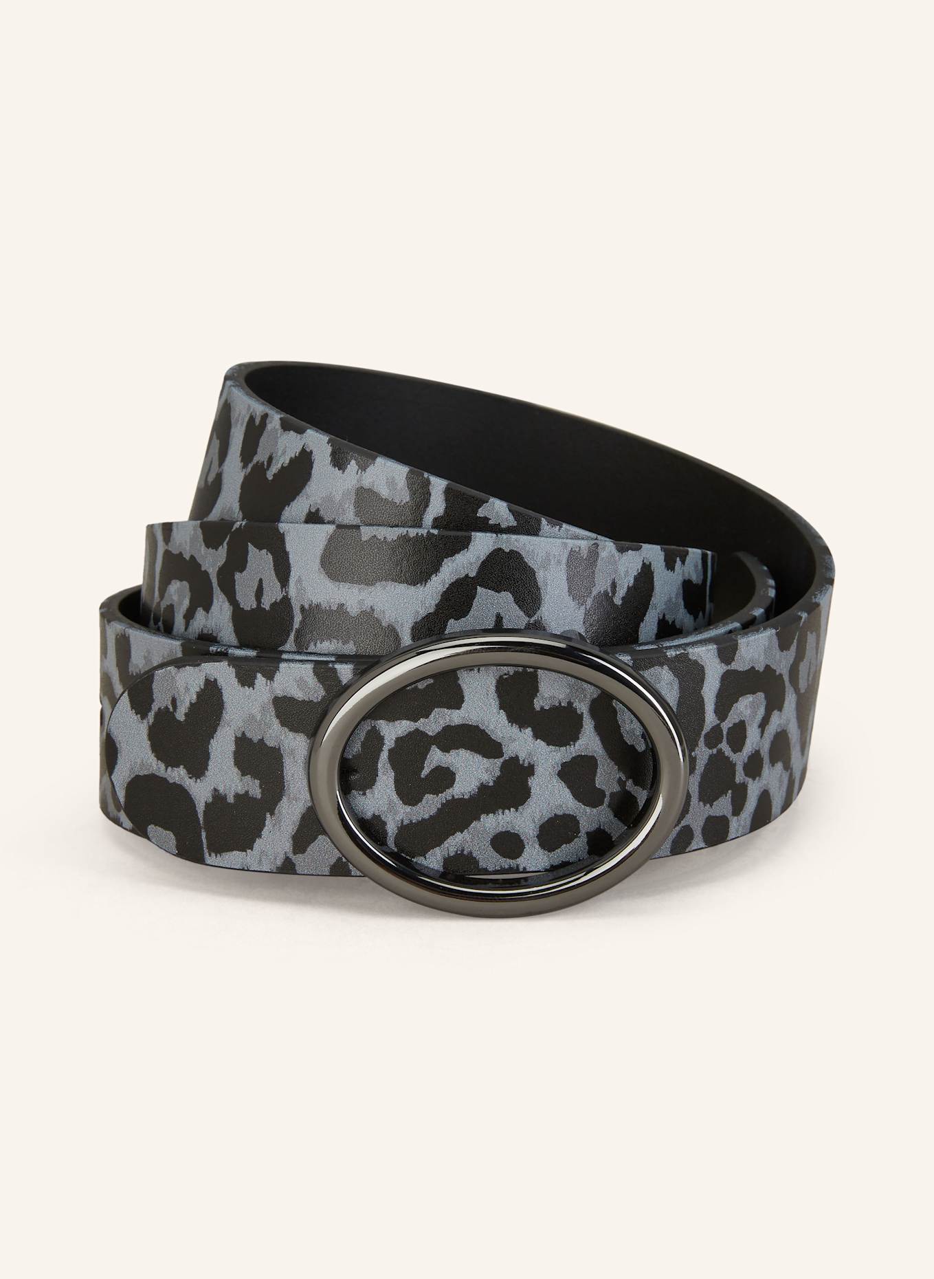 Condor Pasek skórzany: SZARY / CZARNY