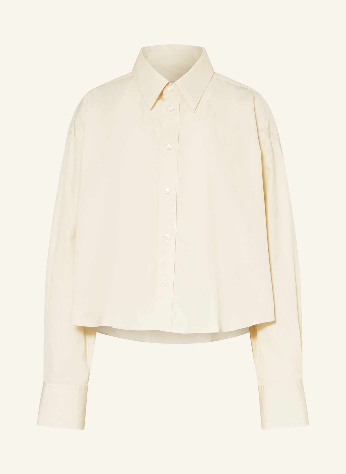 AMI PARIS chemise: CRÈME