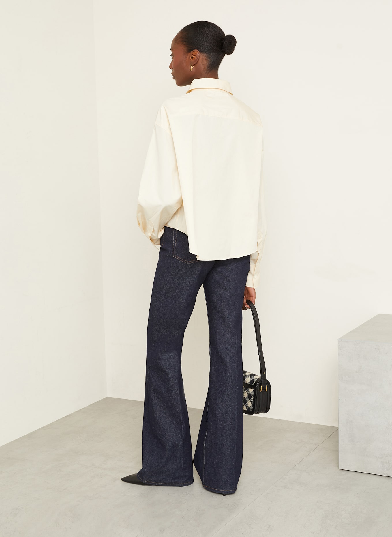 AMI PARIS chemise: CRÈME