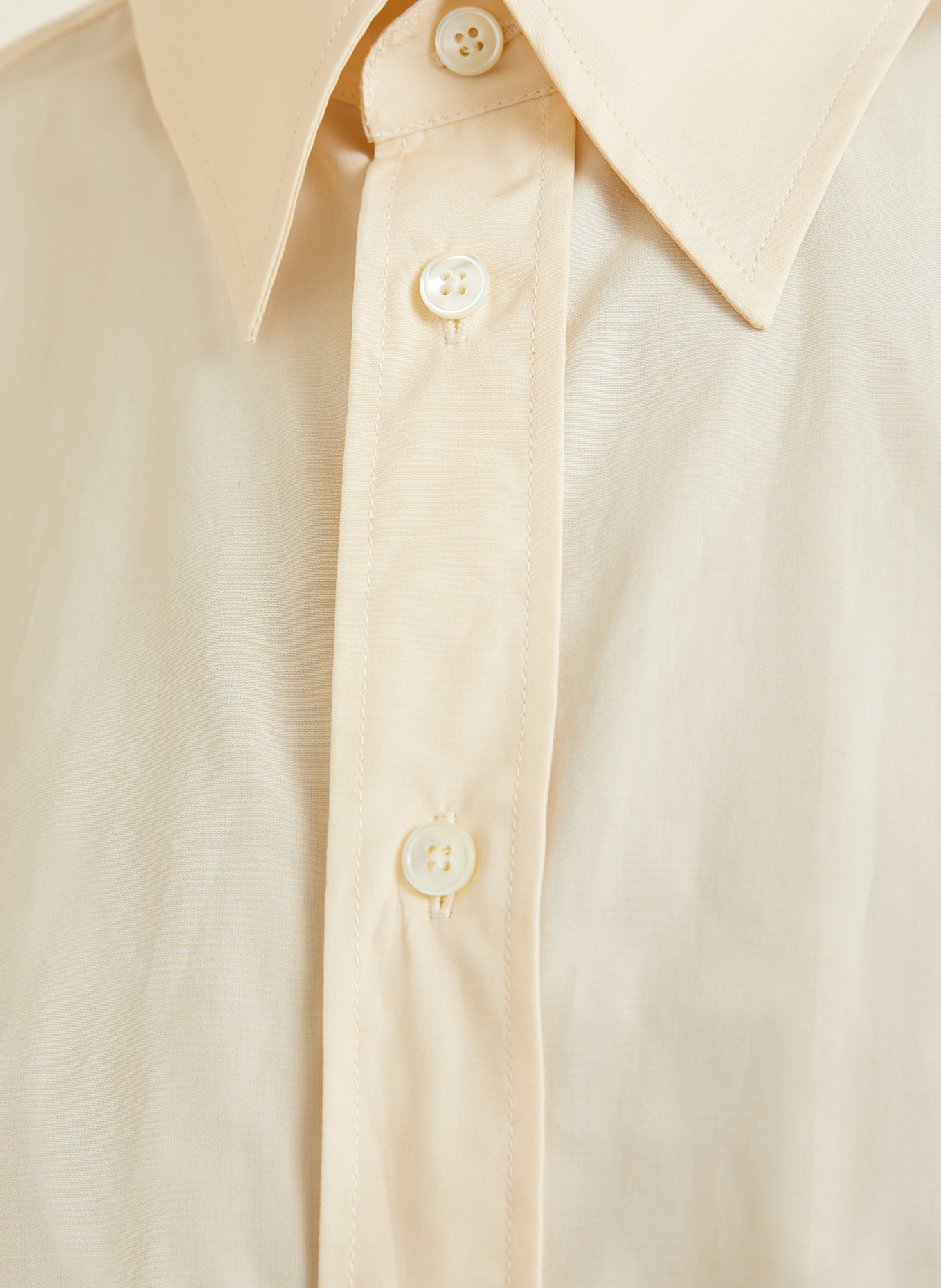 AMI PARIS chemise: CRÈME