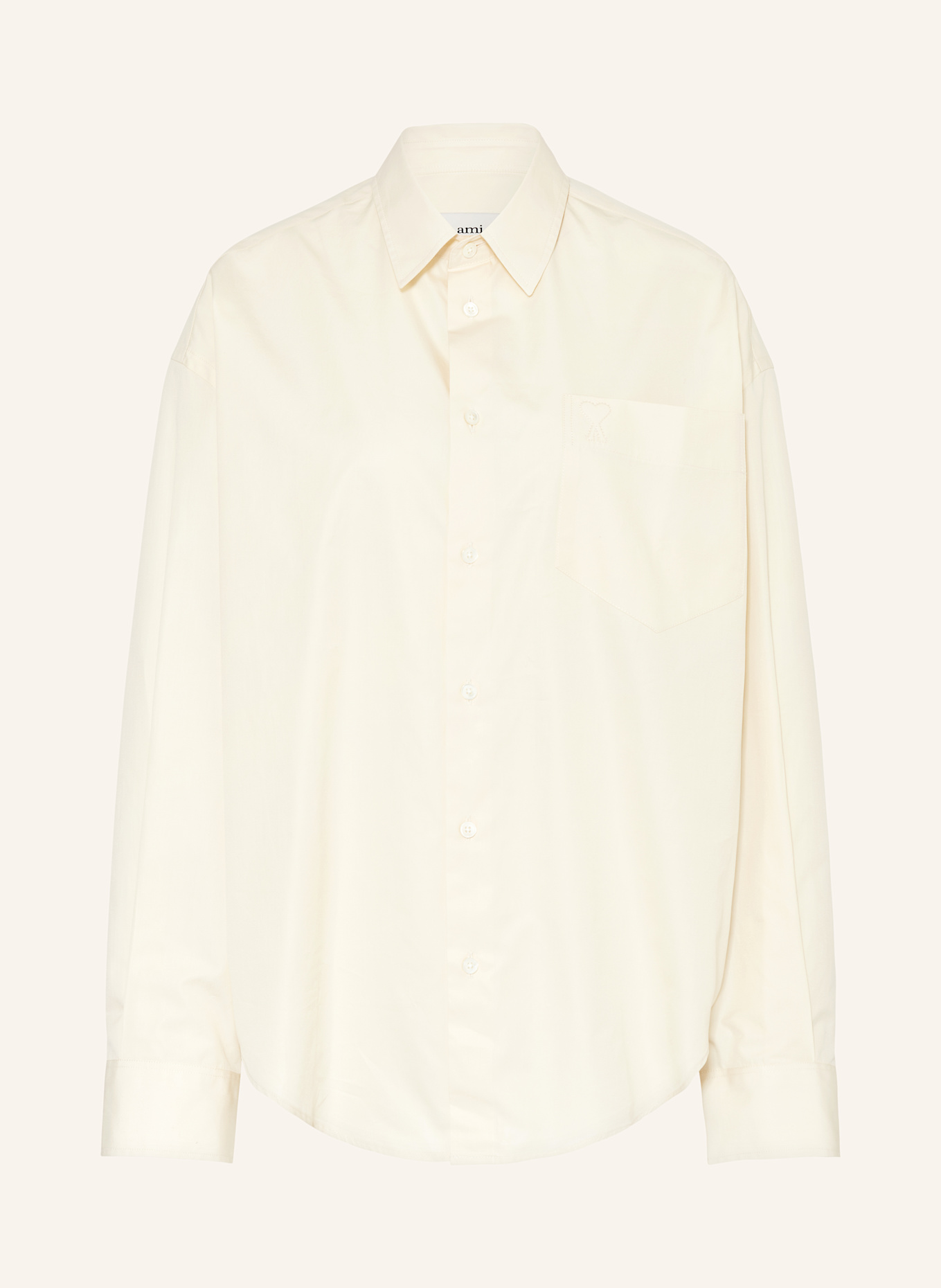 AMI PARIS Hemdbluse: CREME