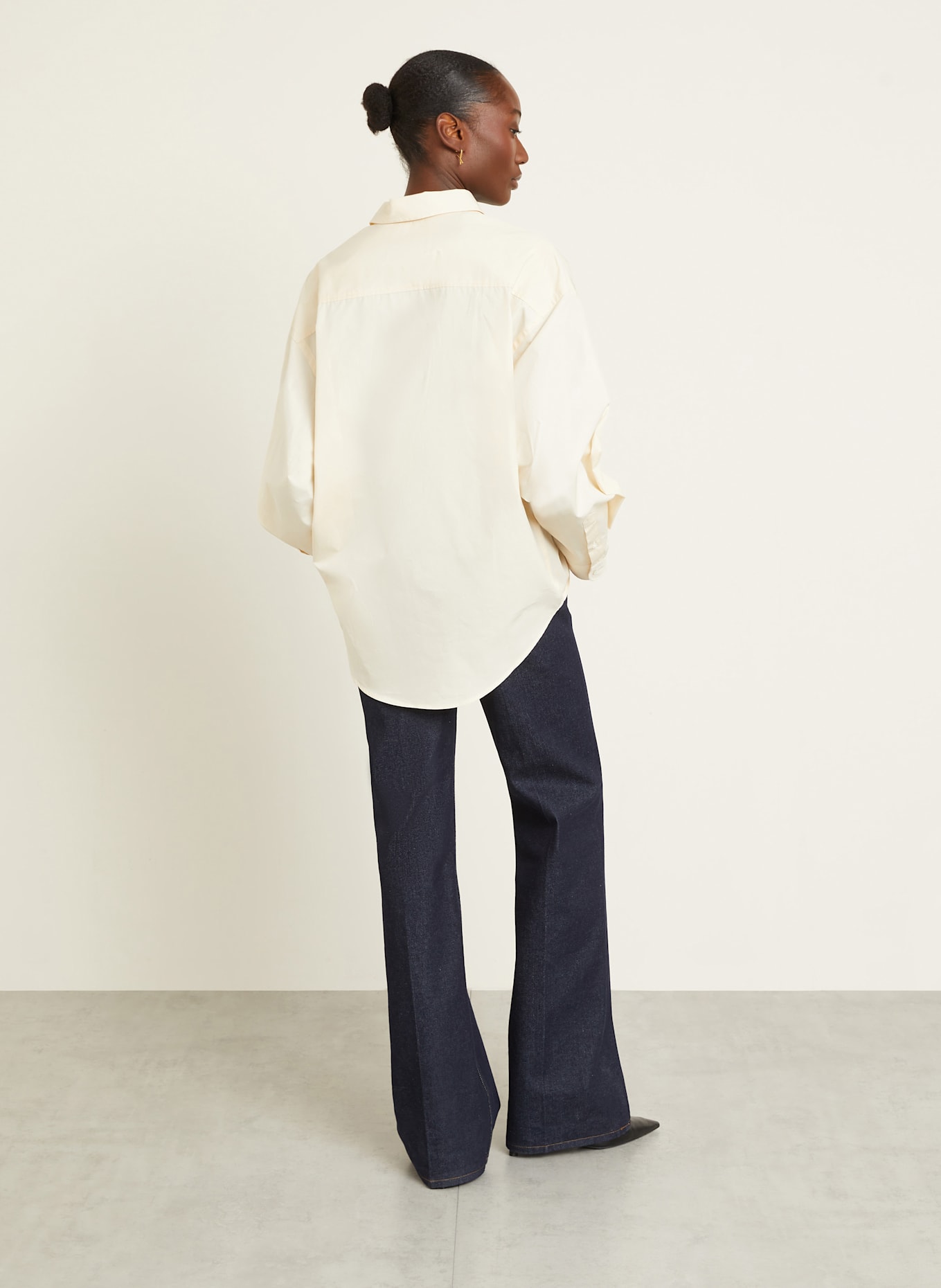 AMI PARIS Hemdbluse: CREME