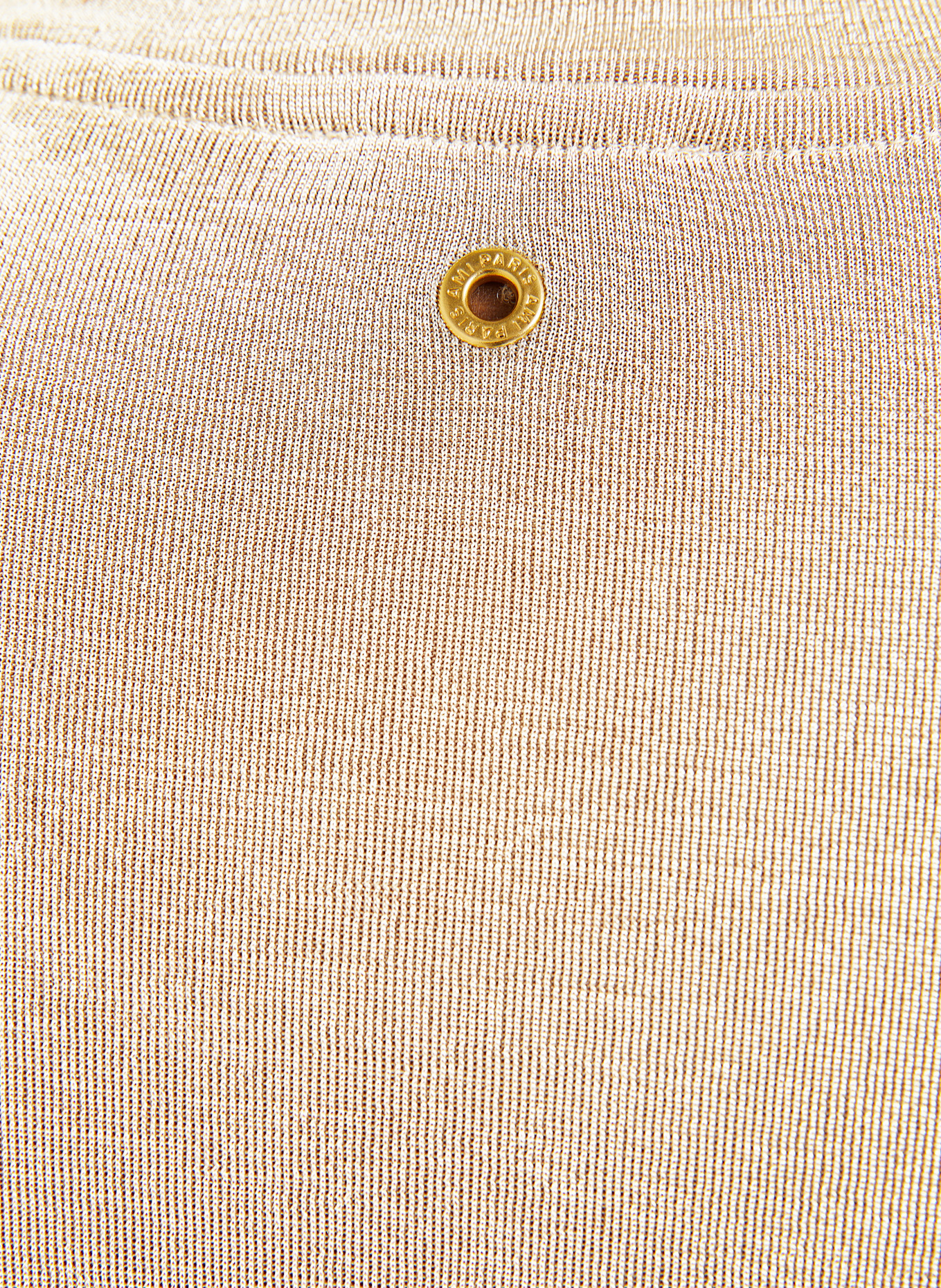 AMI PARIS Kleid mit Glitzergarn: GRAU