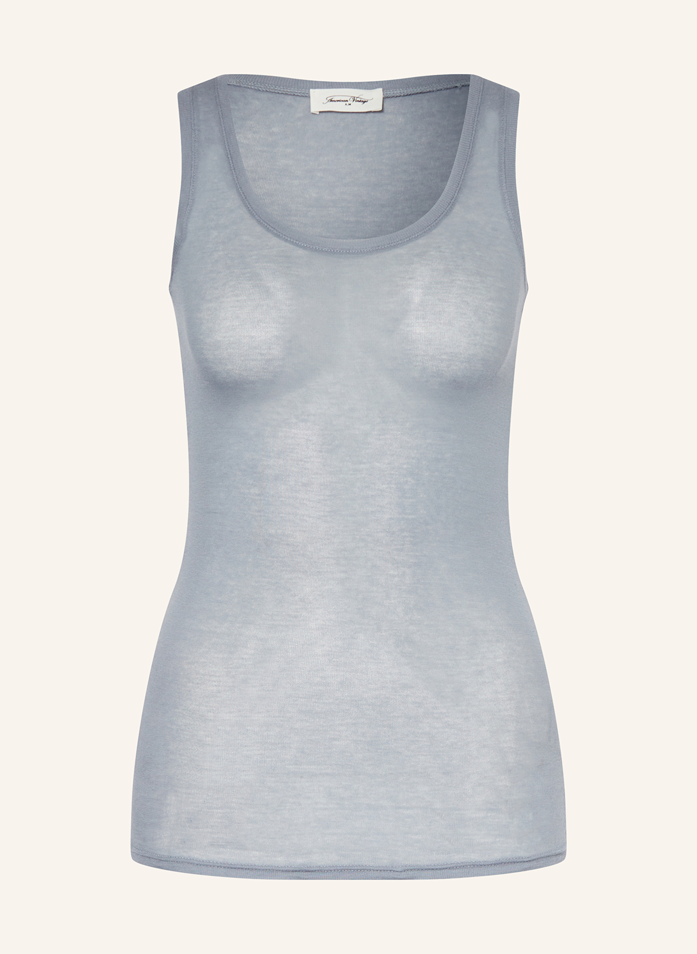 American Vintage Tanktop: BLAUGRAU