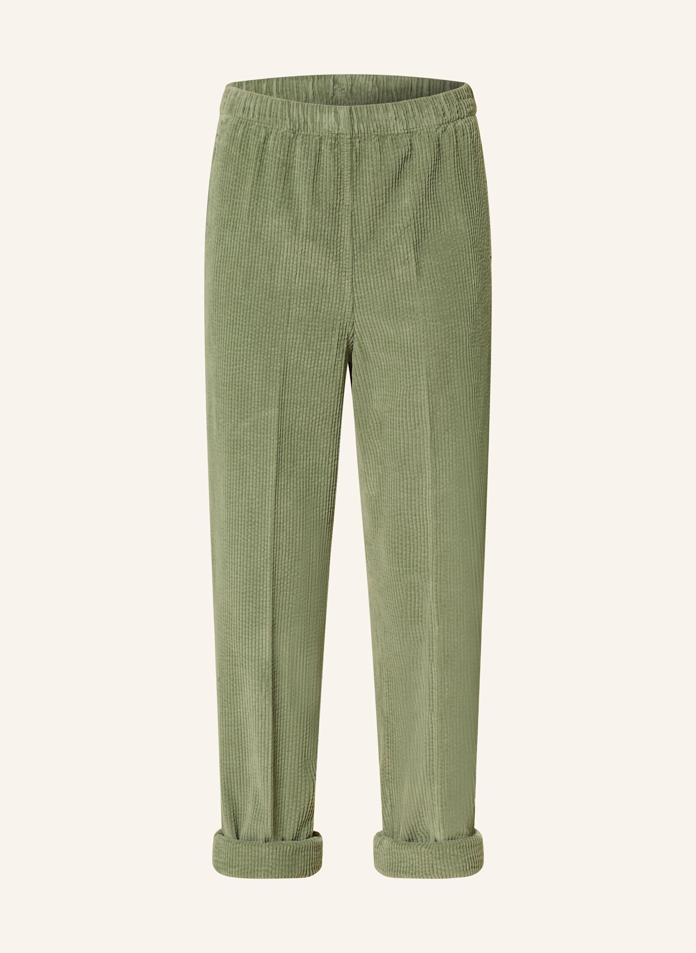 American Vintage Cordhose PADOW: HELLGRÜN