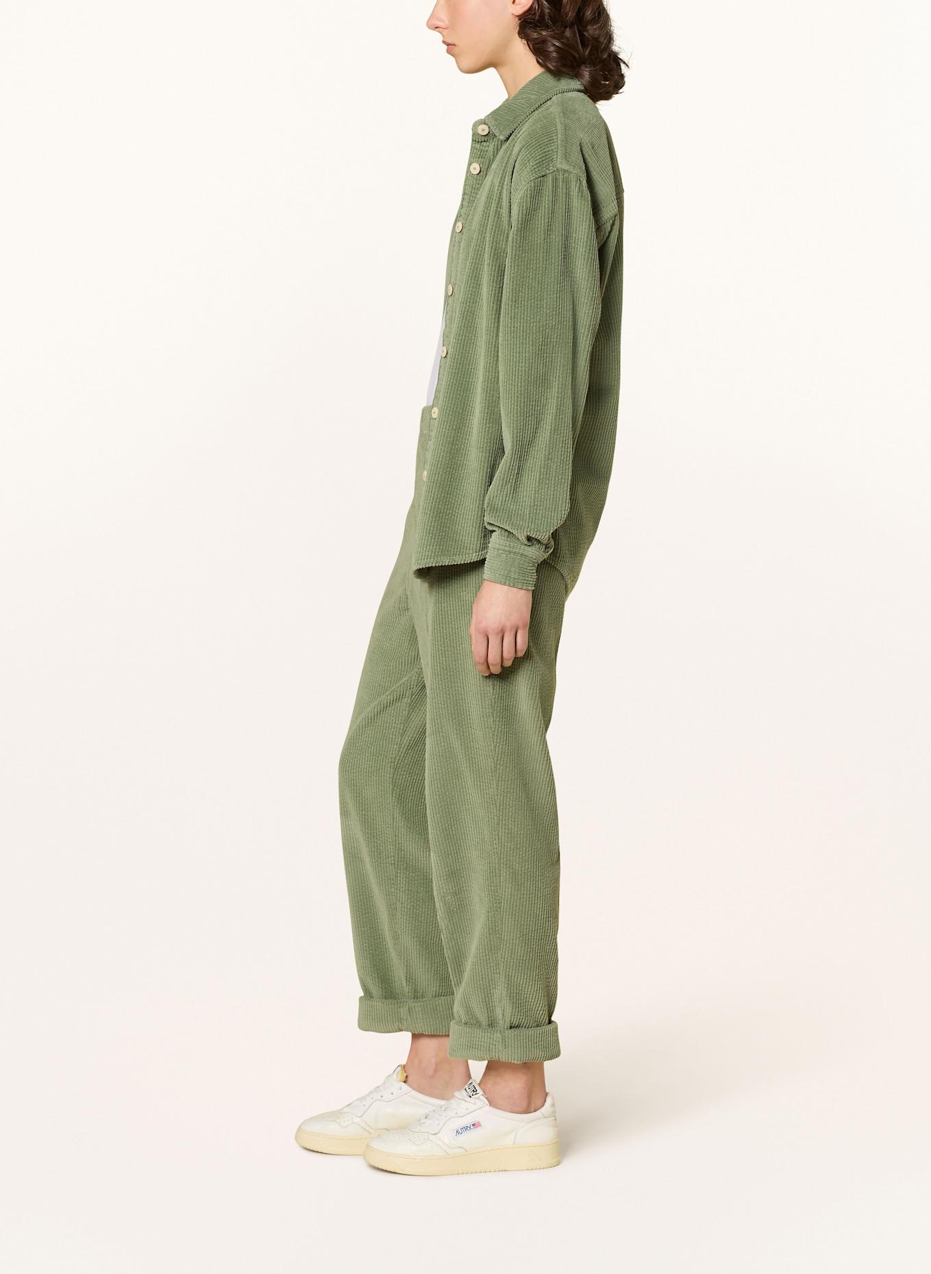American Vintage Cordhose PADOW: HELLGRÜN
