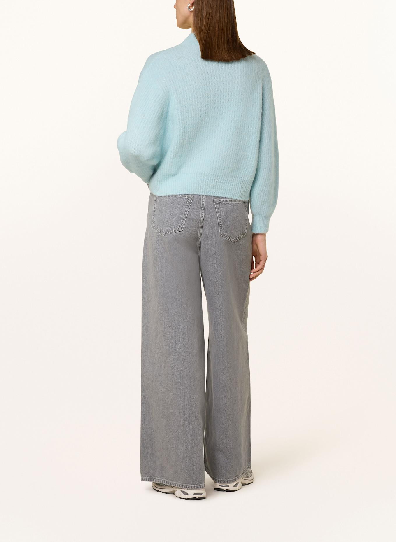 American Vintage Svetr s alpakou: TYRKYSOVÁ