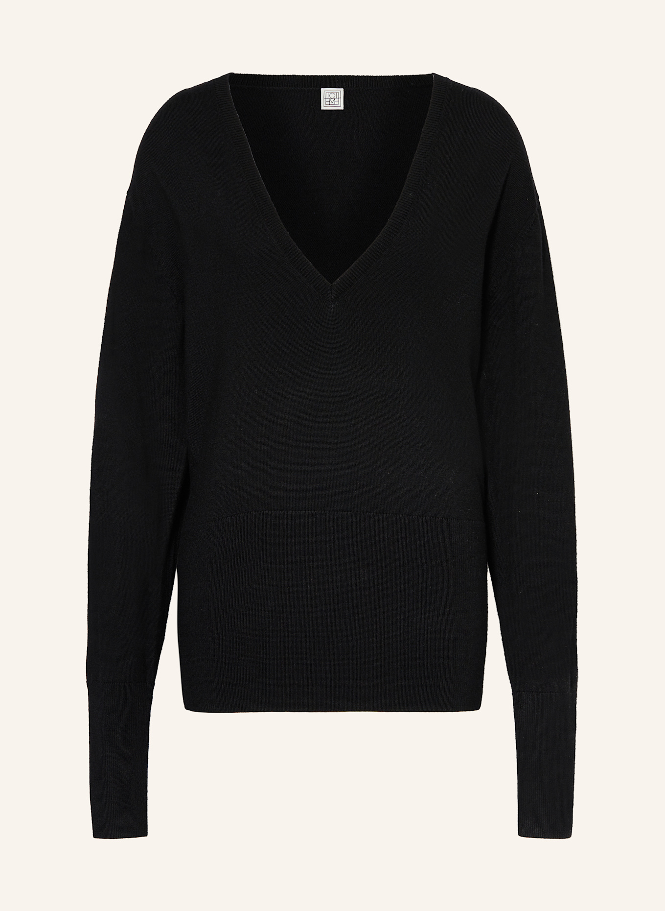 TOTEME Pullover: SCHWARZ