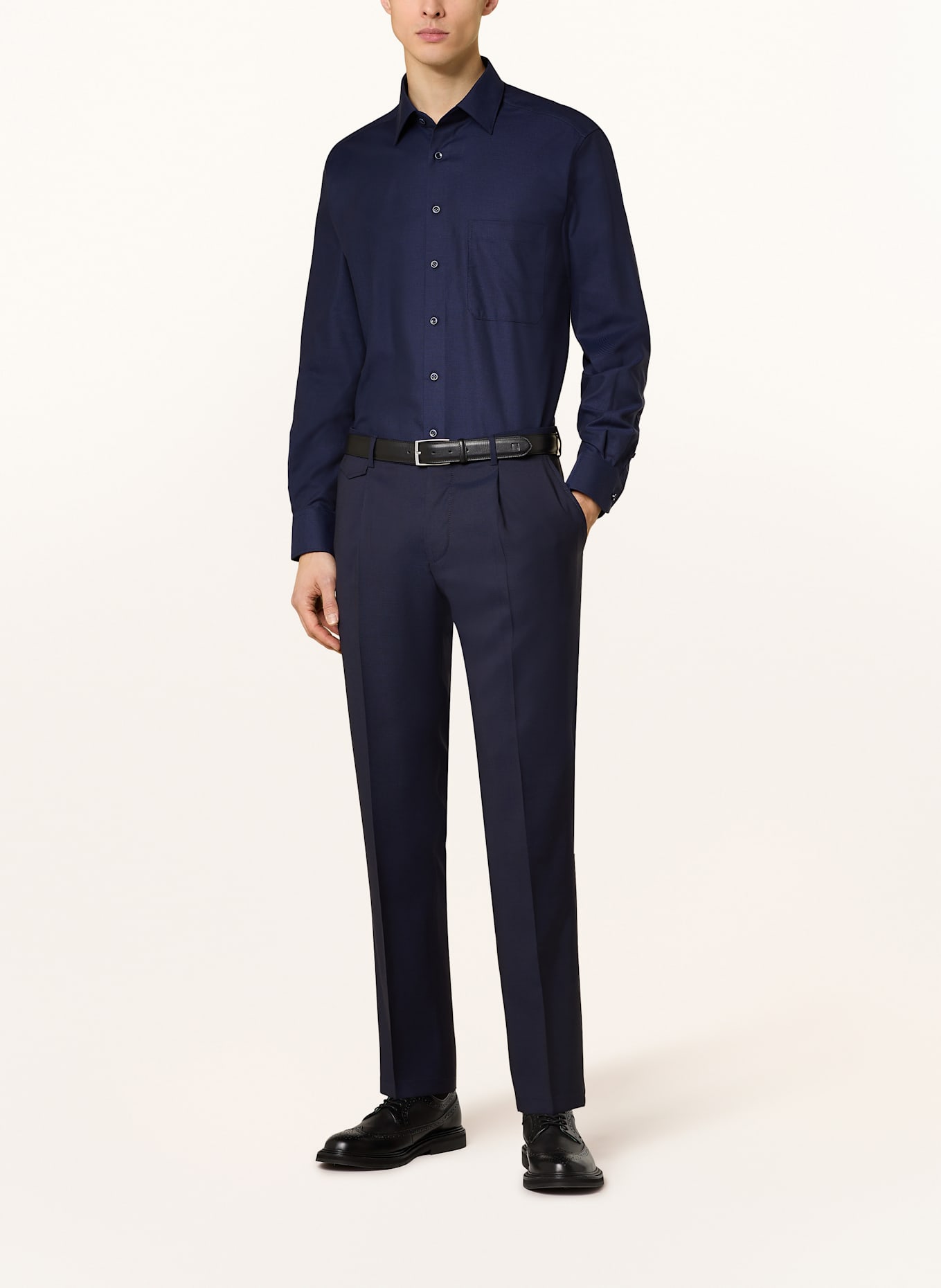 ETERNA Shirt comfort fit: DARK BLUE