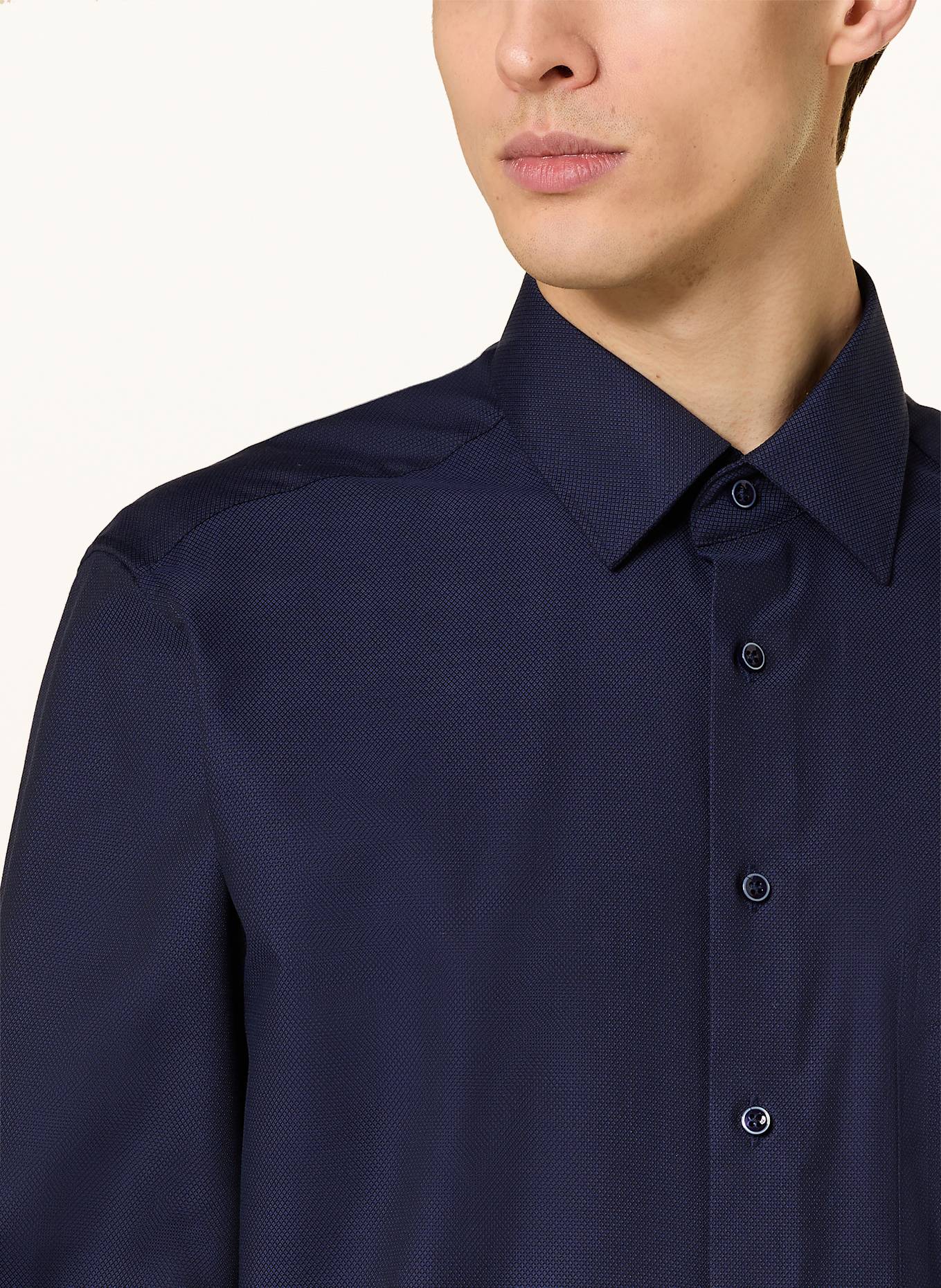 ETERNA Shirt comfort fit: DARK BLUE