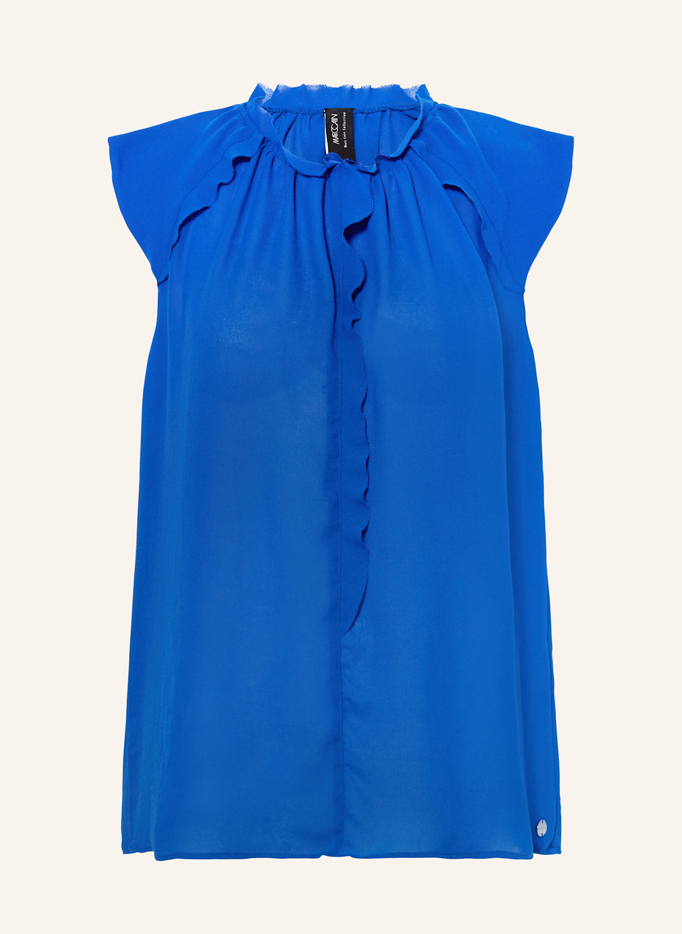 MARC CAIN Blouse top: 366 gentian