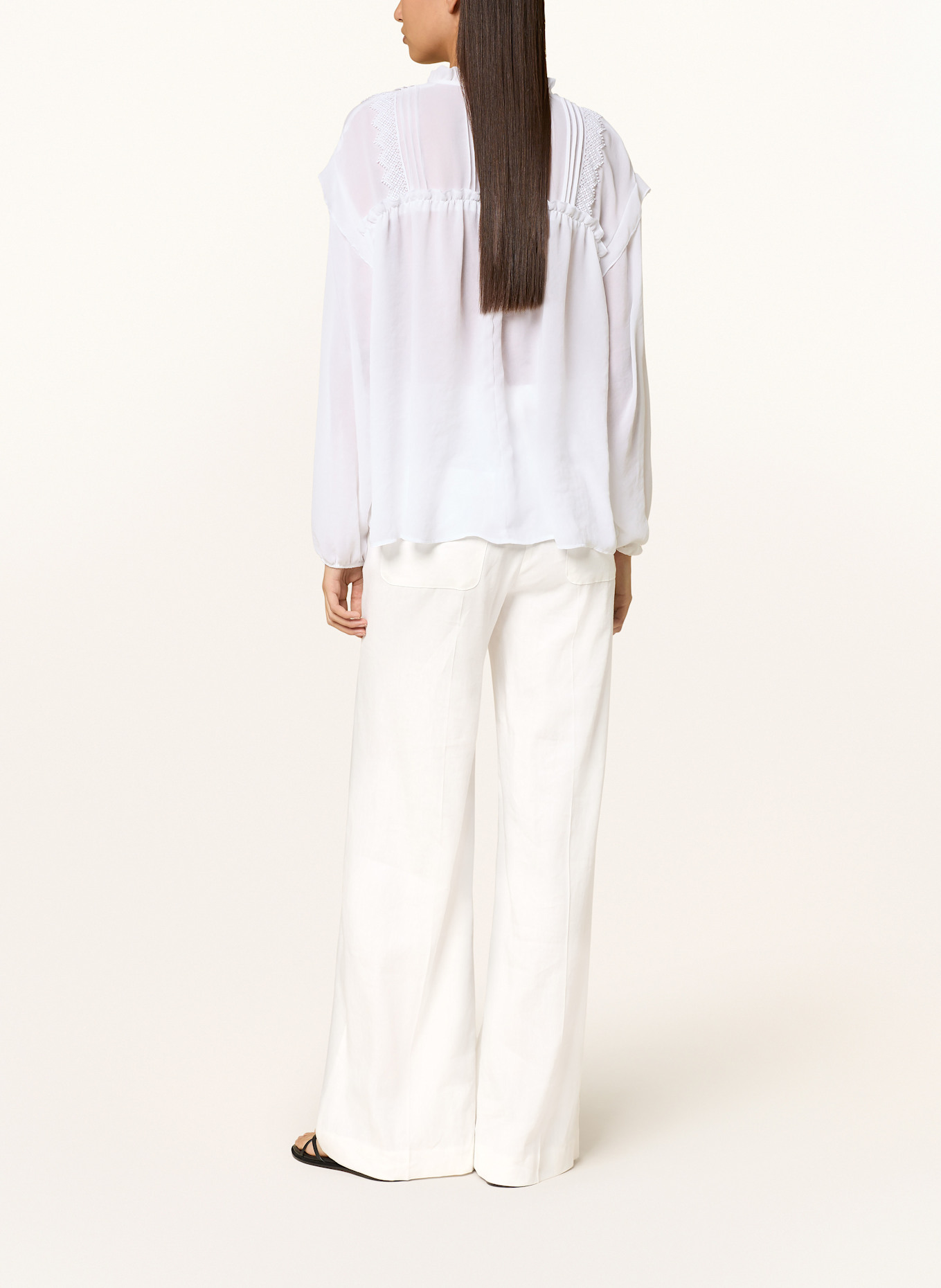 MARC CAIN Pantalon marinière WAUKEE en lin: 110 off