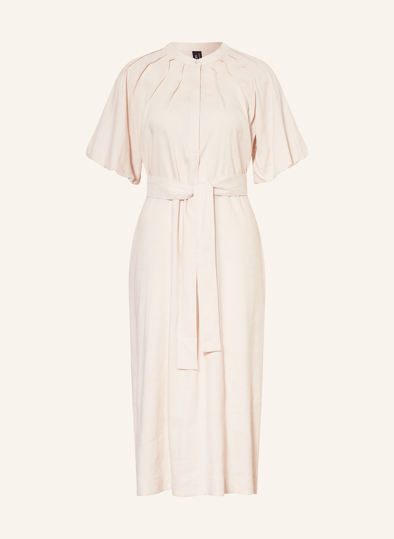 MARC CAIN Kleid mit Leinen: 153 Magnolia
