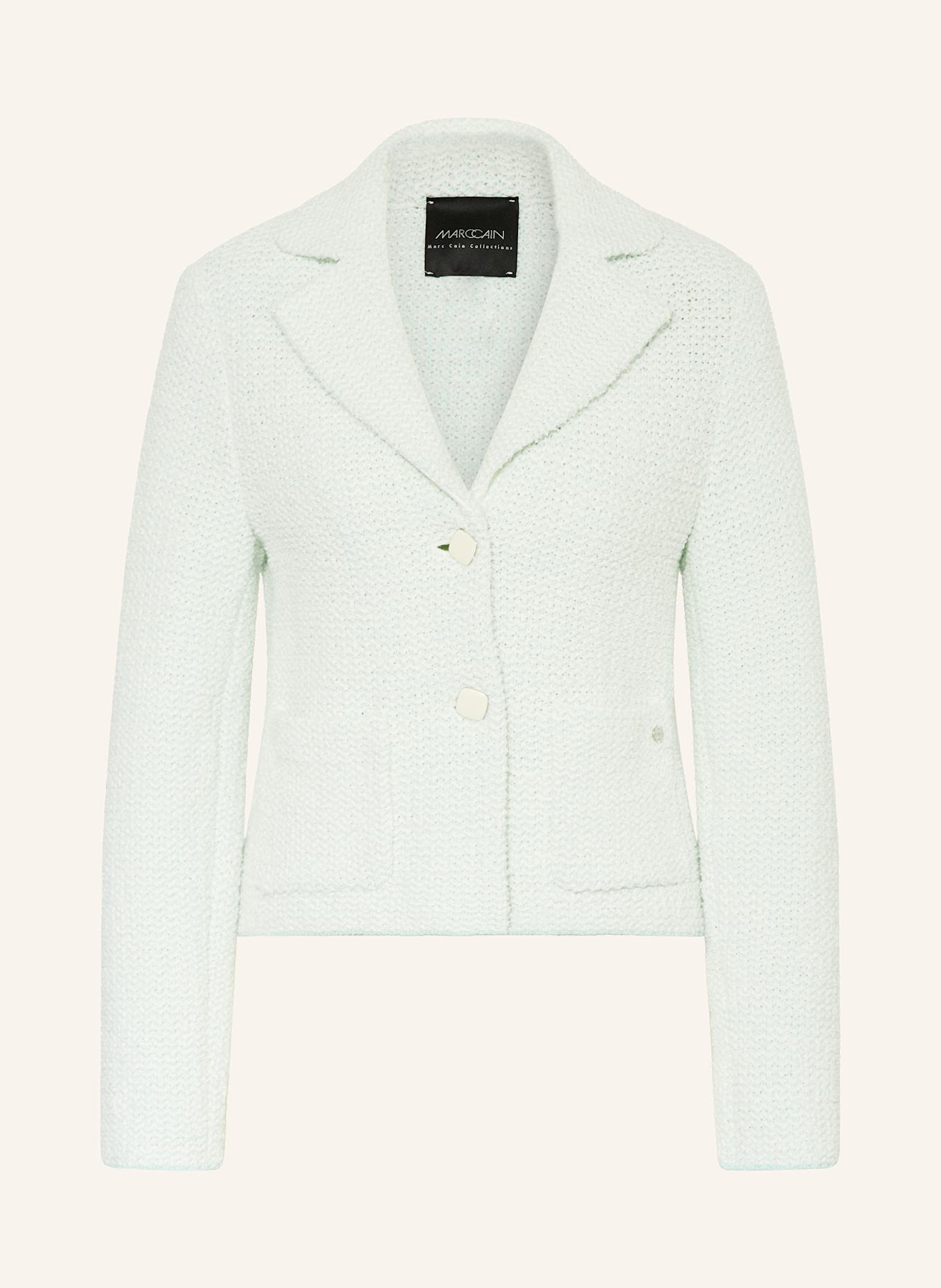 MARC CAIN Kastenjacke aus Bouclé: 504 breath