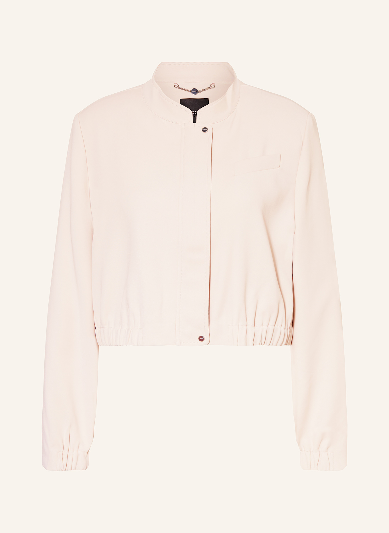 MARC CAIN Cropped-Blouson: 127 deep pearl