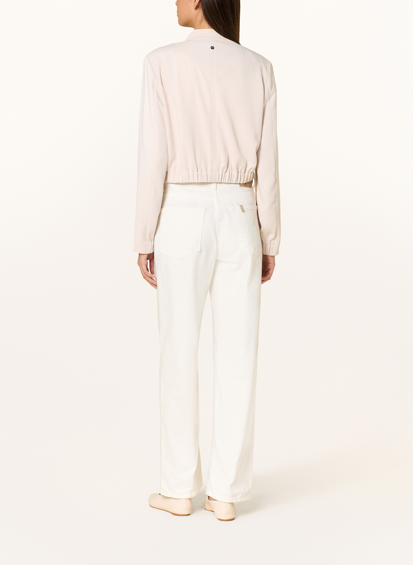MARC CAIN Cropped-Blouson: 127 deep pearl