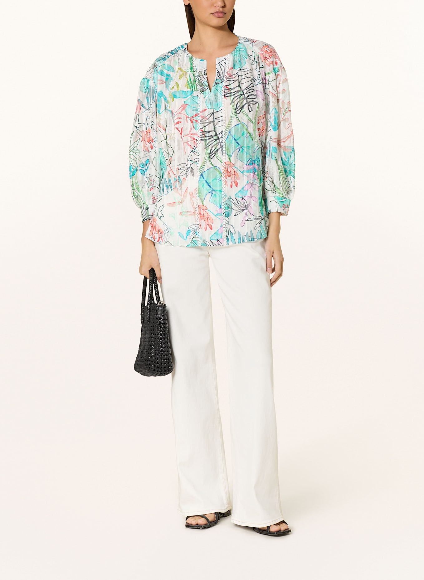 MARC CAIN Tunika mit 3/4-Arm: 504 breath