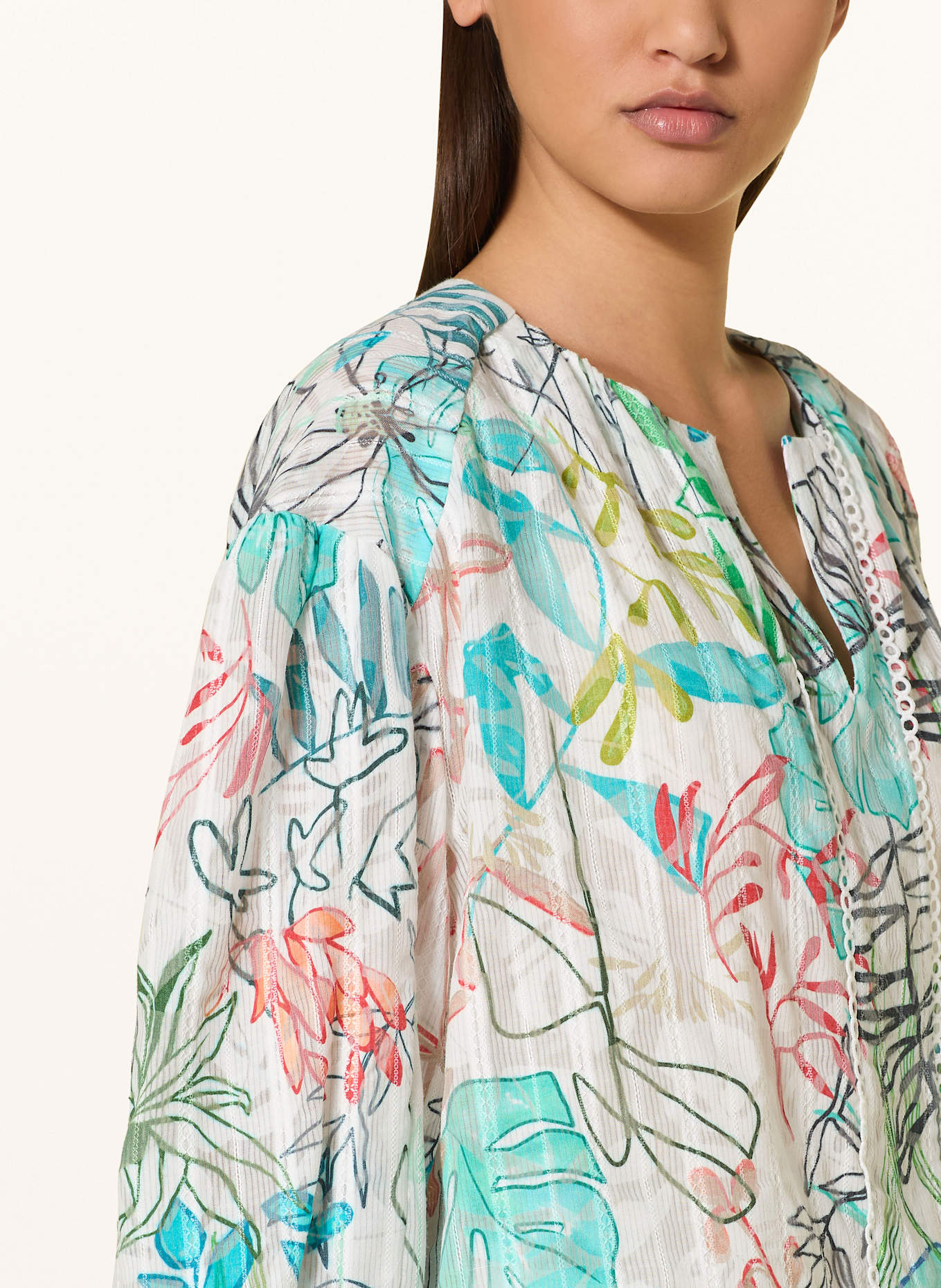 MARC CAIN Tunika mit 3/4-Arm: 504 breath