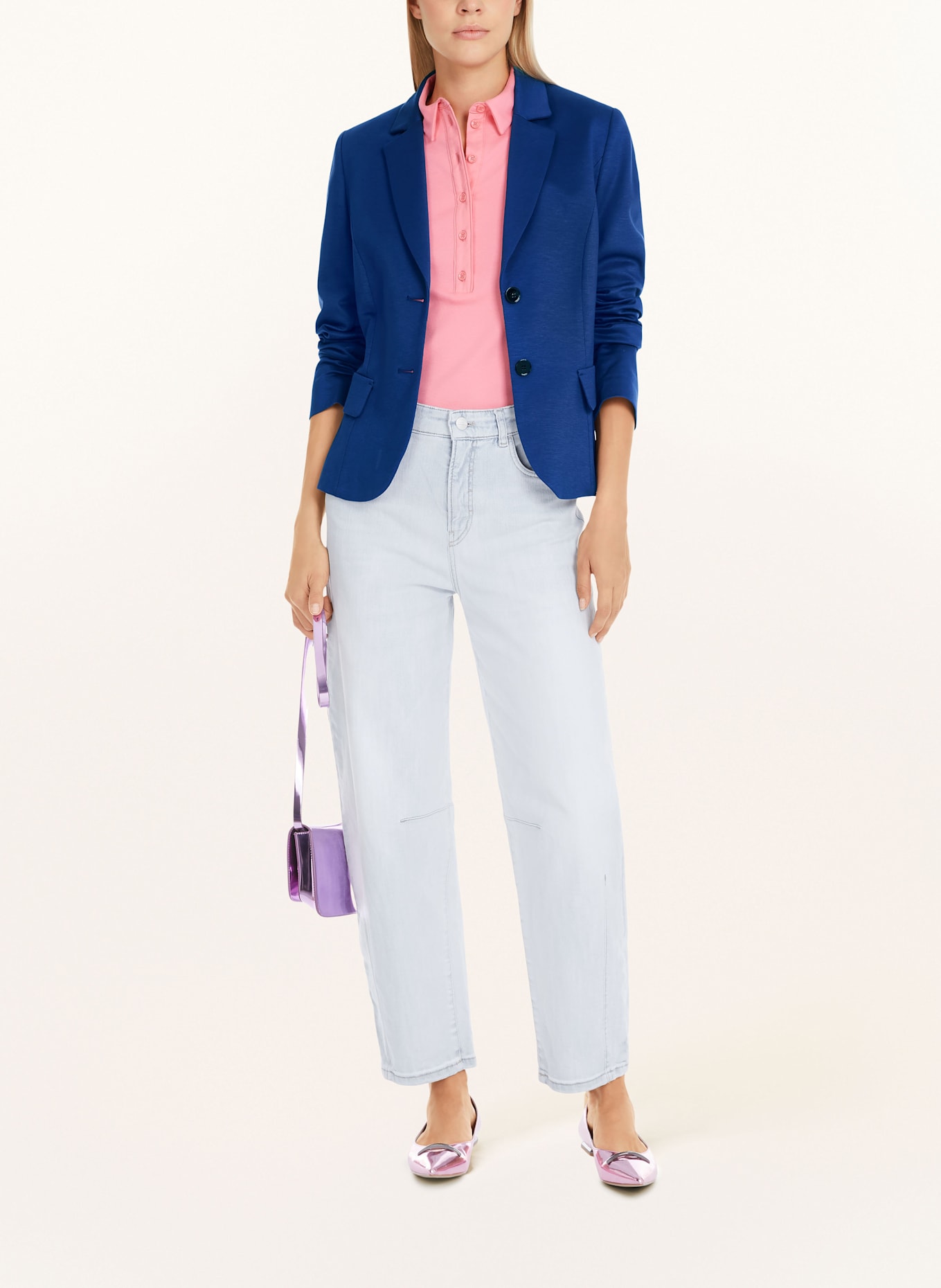 MARC CAIN Jerseyblazer: 368 deep royal blue