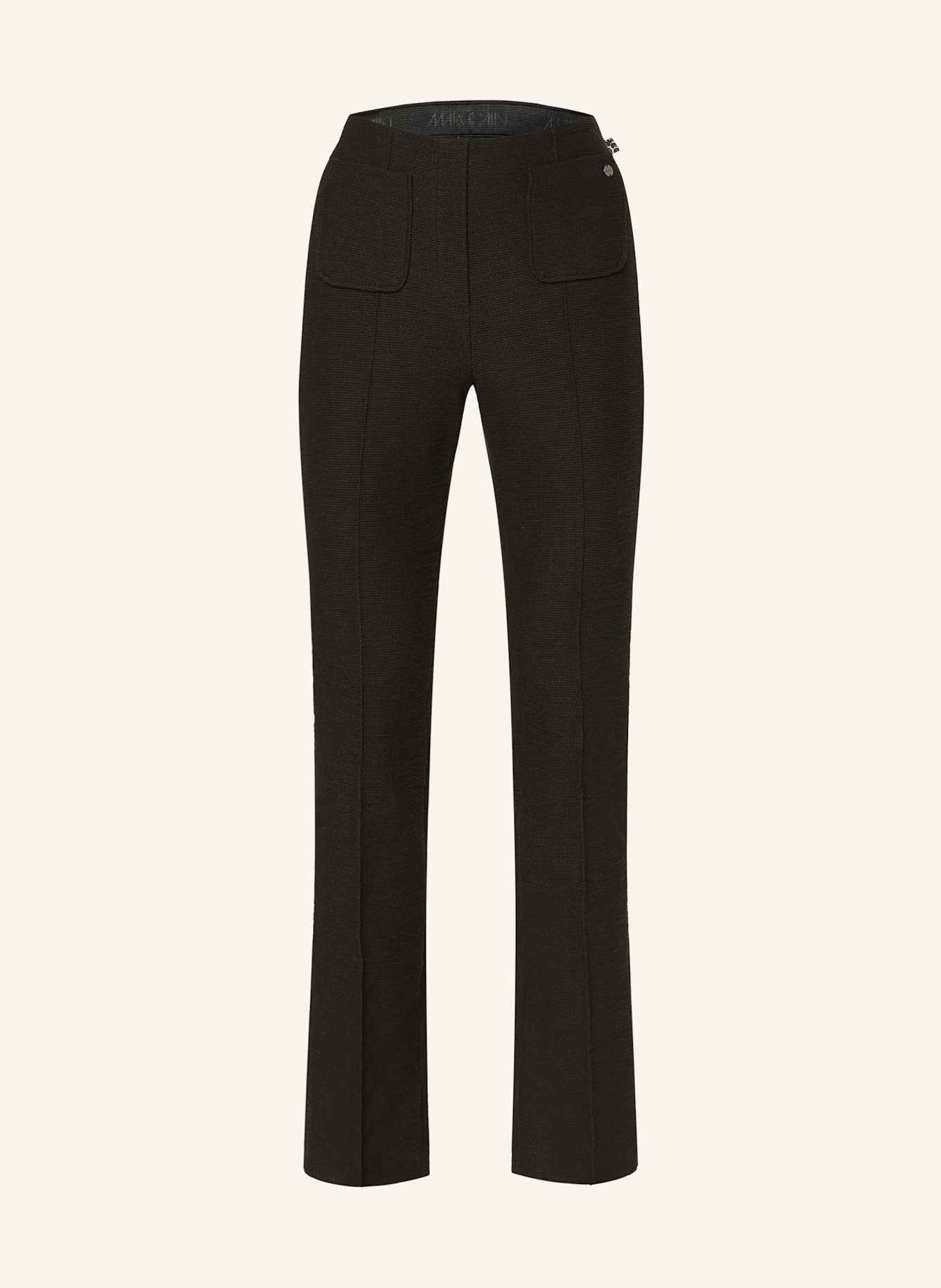 MARC CAIN Bouclé-Hose FREDERICA: 900 BLACK