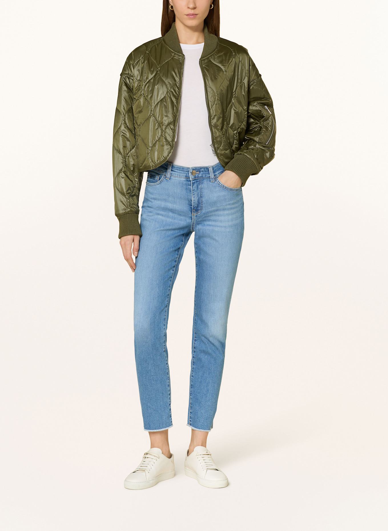 MARC CAIN SILEA jeans with rivets: 353 blue denim