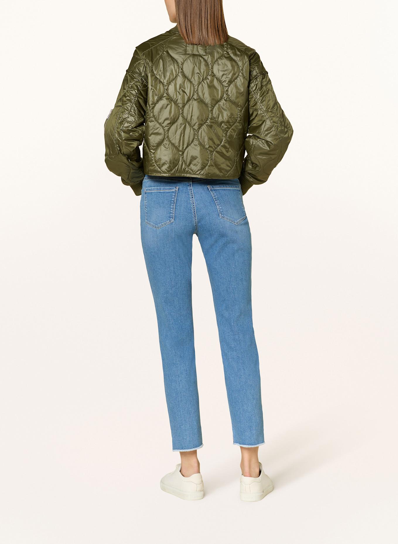 MARC CAIN SILEA jeans with rivets: 353 blue denim