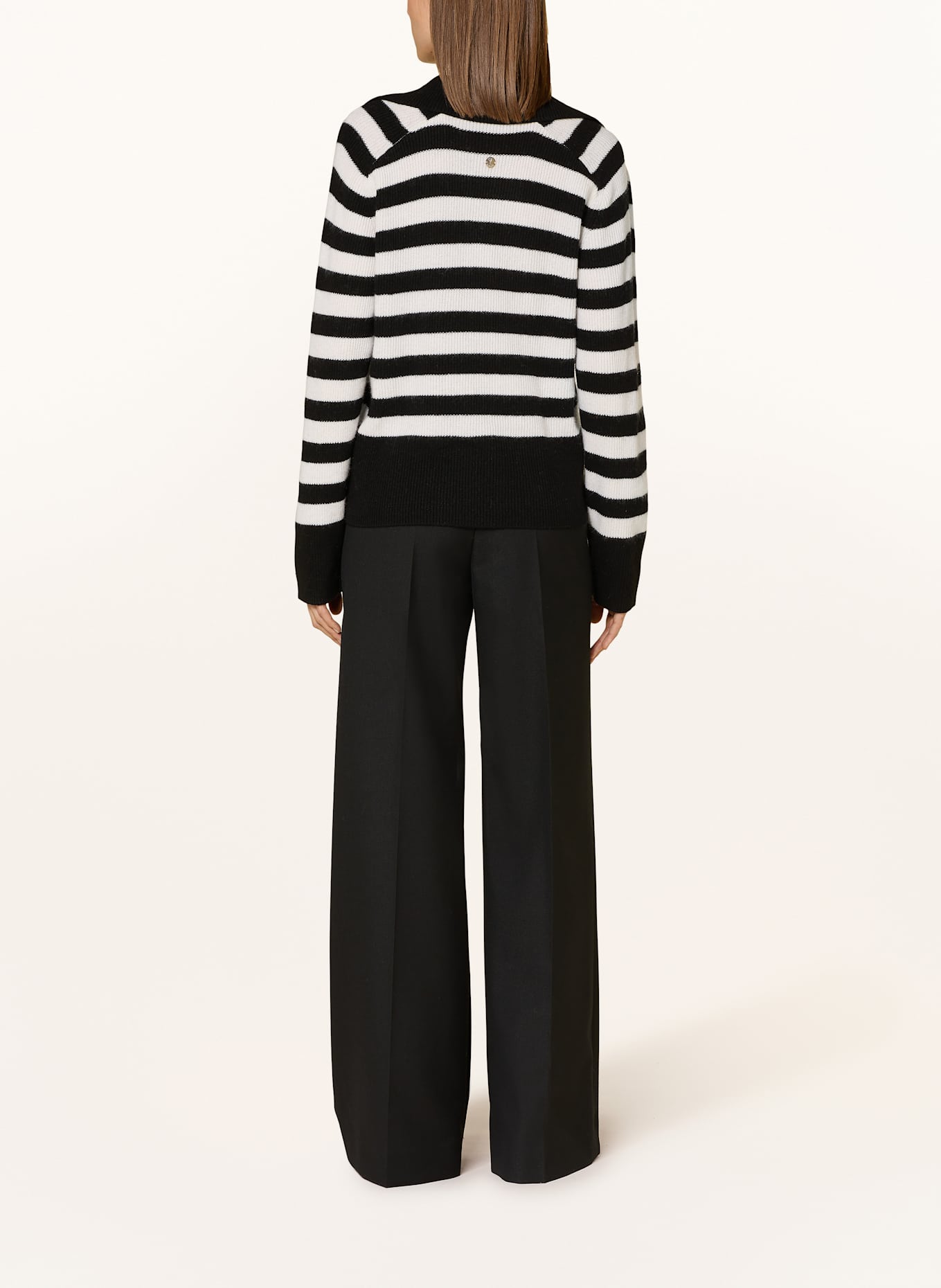 JOOP! Pullover KIMMY: SCHWARZ / WEISS