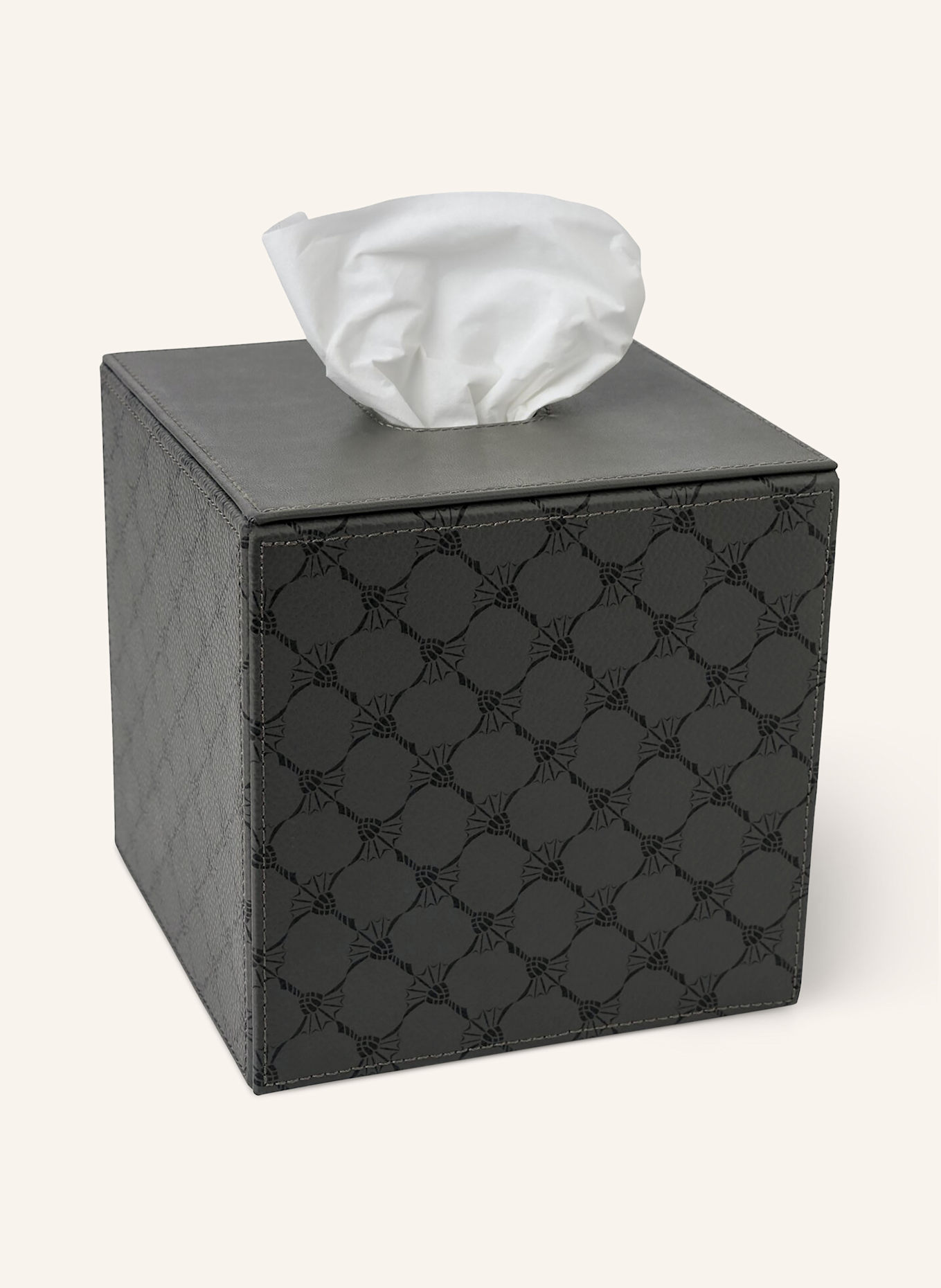 JOOP! Papiertuchbox CORNFLOWER: SCHWARZ / DUNKELGRAU