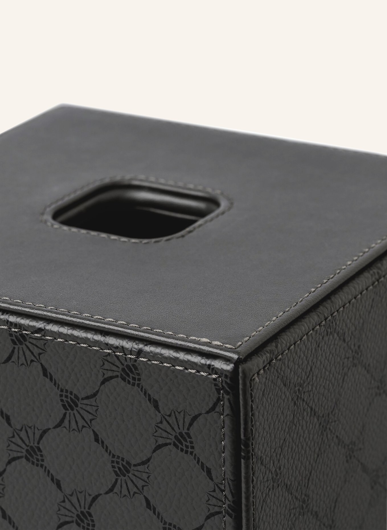 JOOP! Papiertuchbox CORNFLOWER: SCHWARZ / DUNKELGRAU
