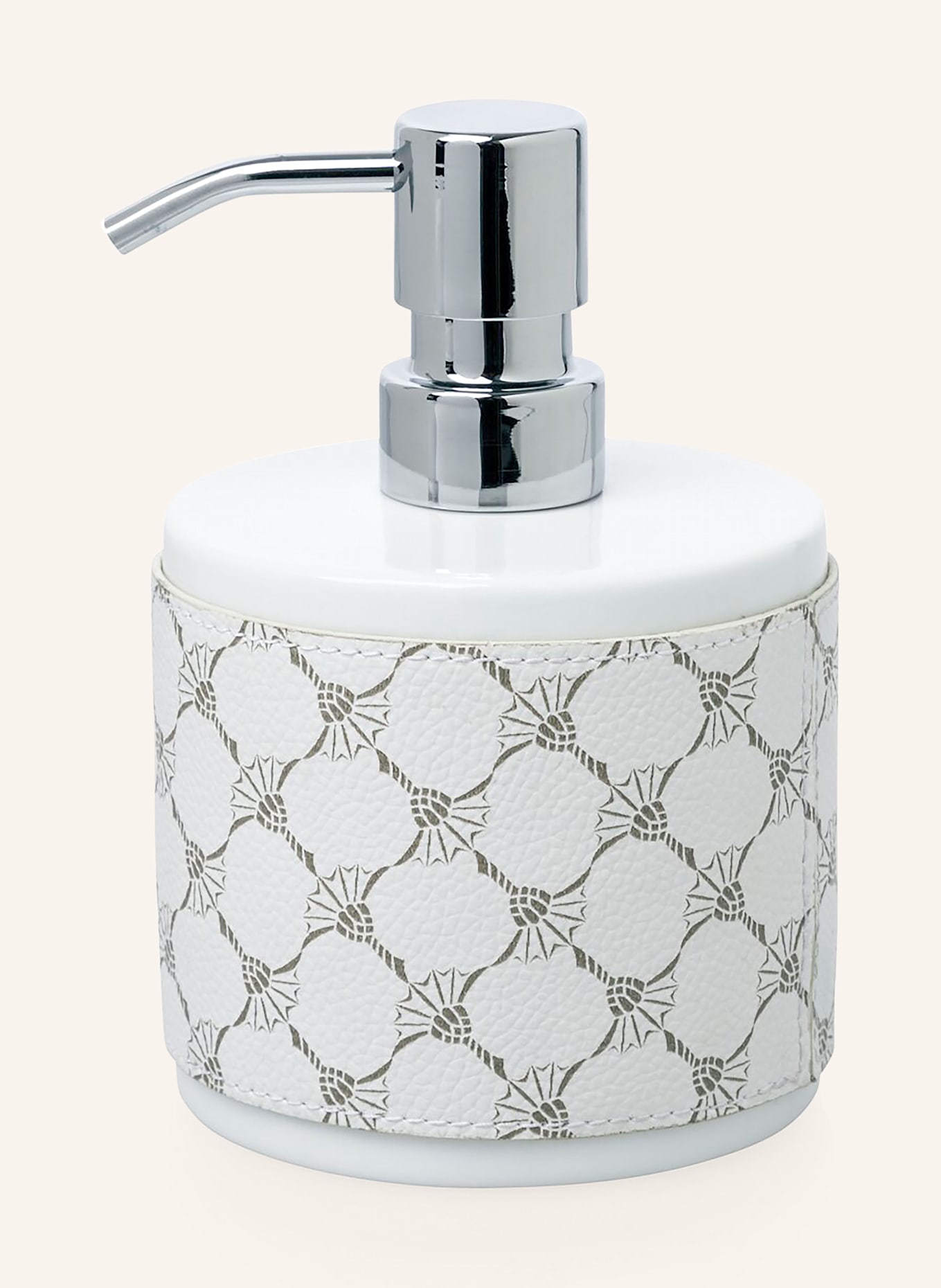 JOOP! Seifenspender CORNFLOWER: WEISS / GRAU