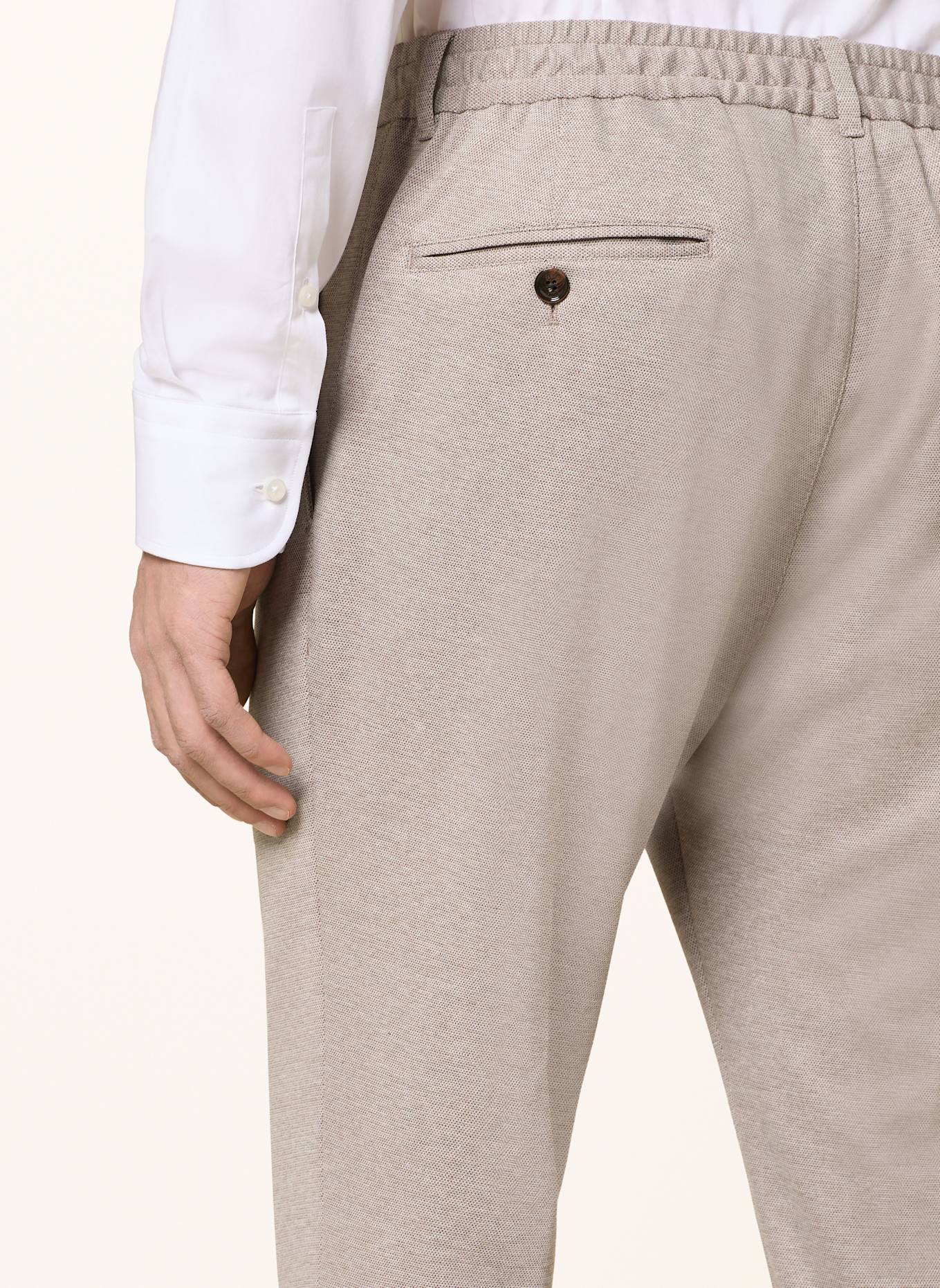 JOOP! Anzughose LESTER Loose Fit aus Jersey: 279 Light Beige 279