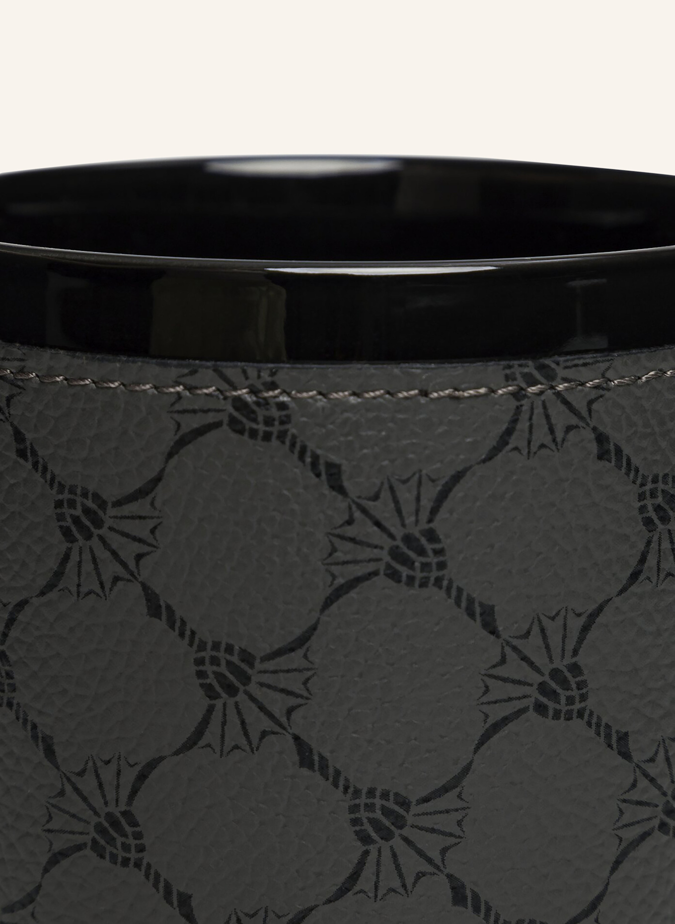 JOOP! Zahnputzbecher CORNFLOWER: SCHWARZ / DUNKELGRAU