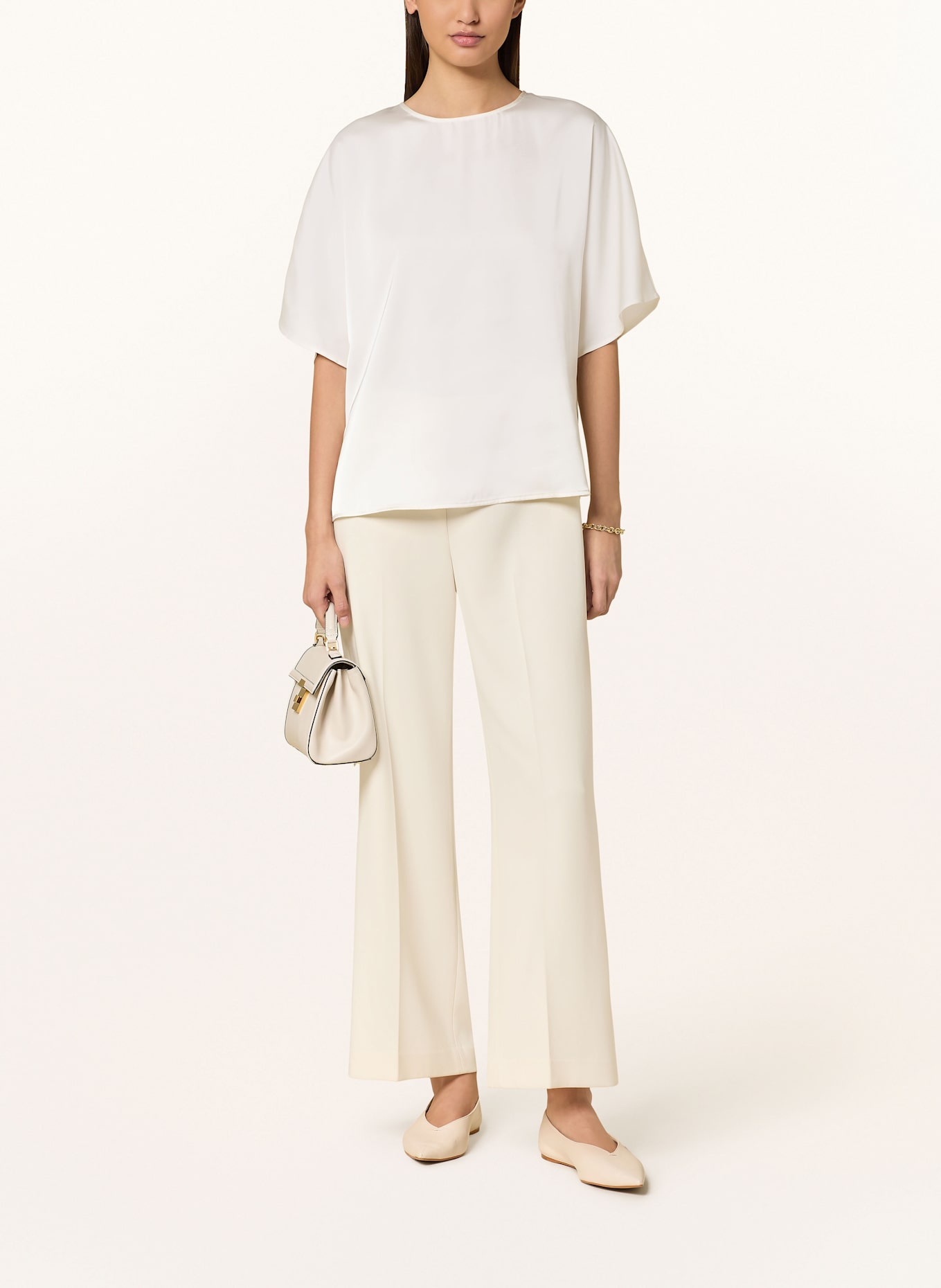 JOOP! Bluzka BIANCA z satyny: ECRU