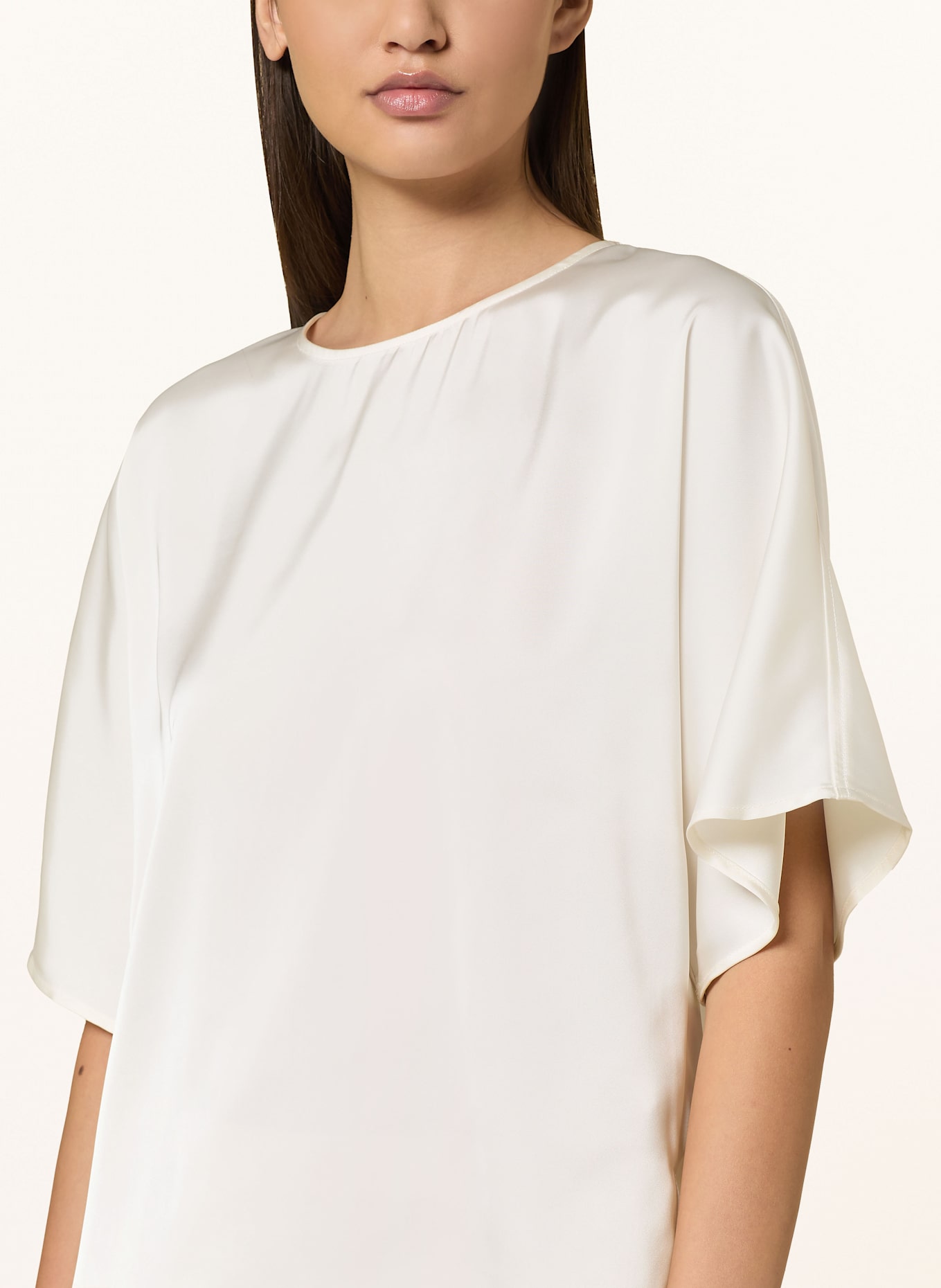 JOOP! Bluzka BIANCA z satyny: ECRU