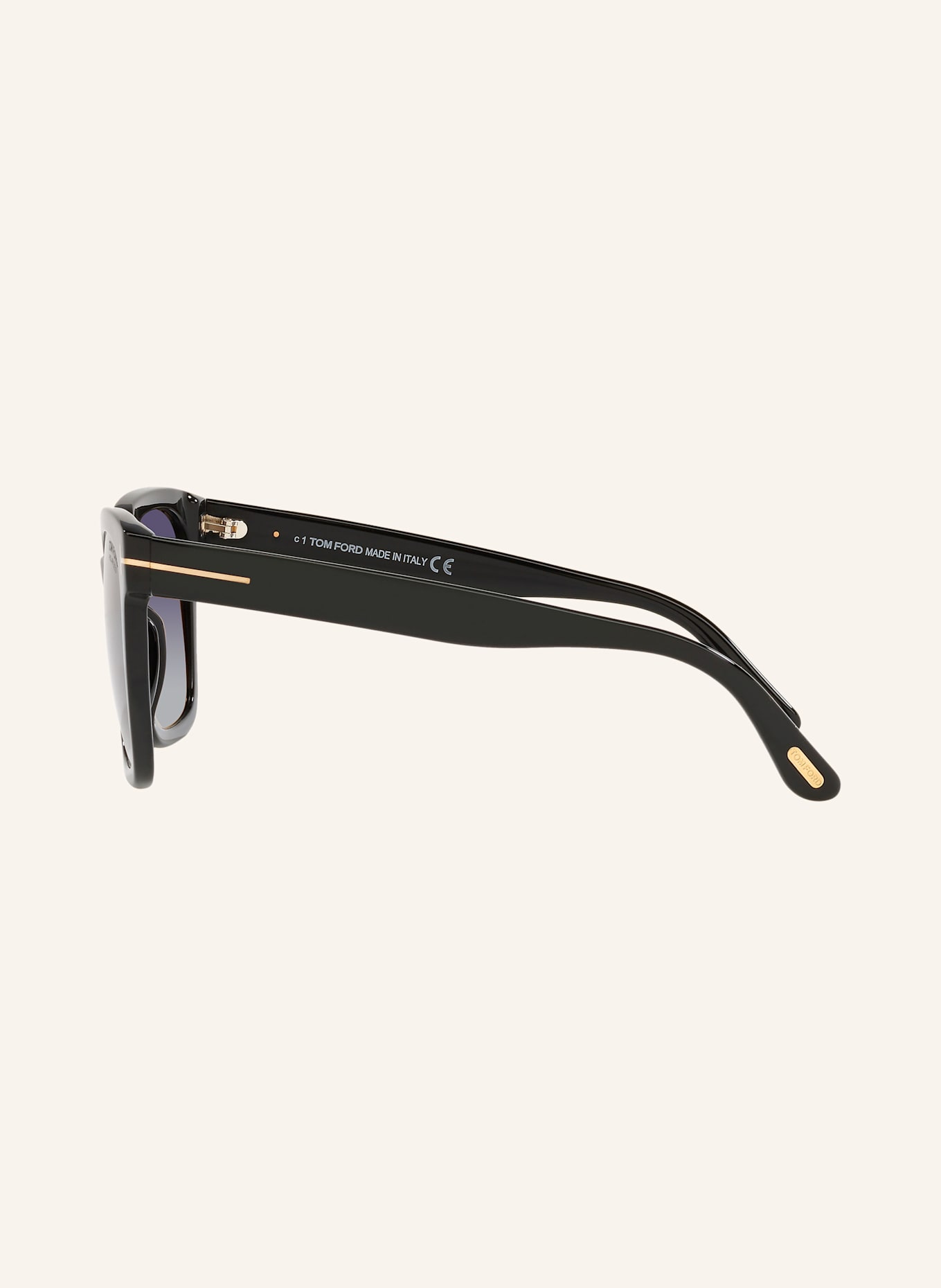 TOM FORD Okulary przeciwsłoneczne TR001378: 1330M1 - CZARNY / SZARY POLARYZOWANY