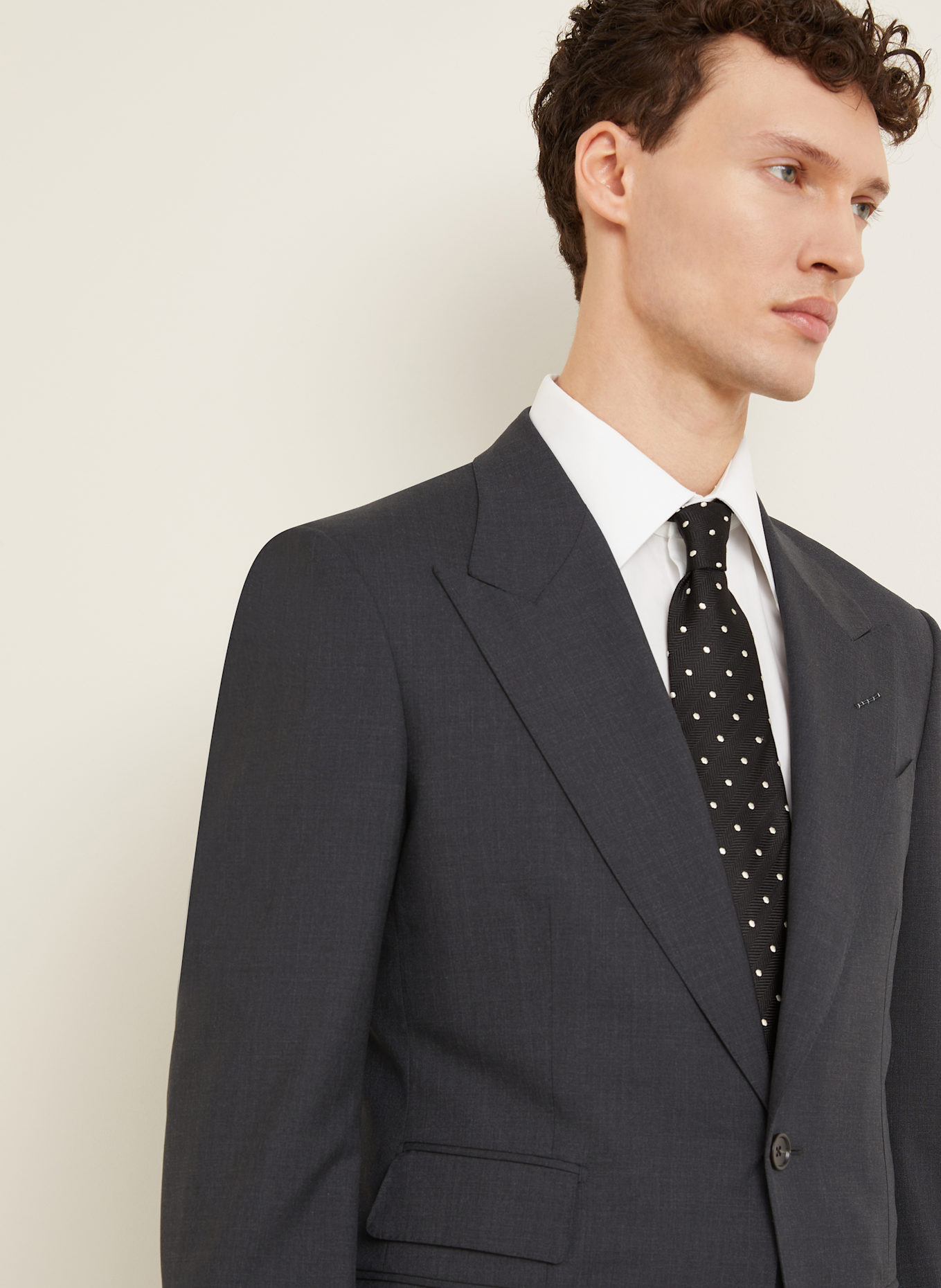 TOM FORD Anzug SHELTON Extra Slim Fit: DUNKELGRAU