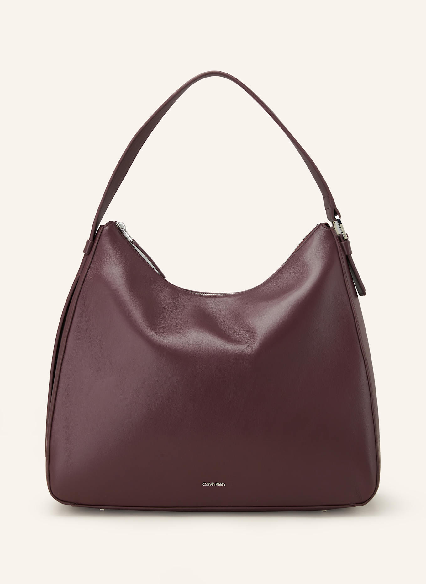 Calvin klein red leather handbag online
