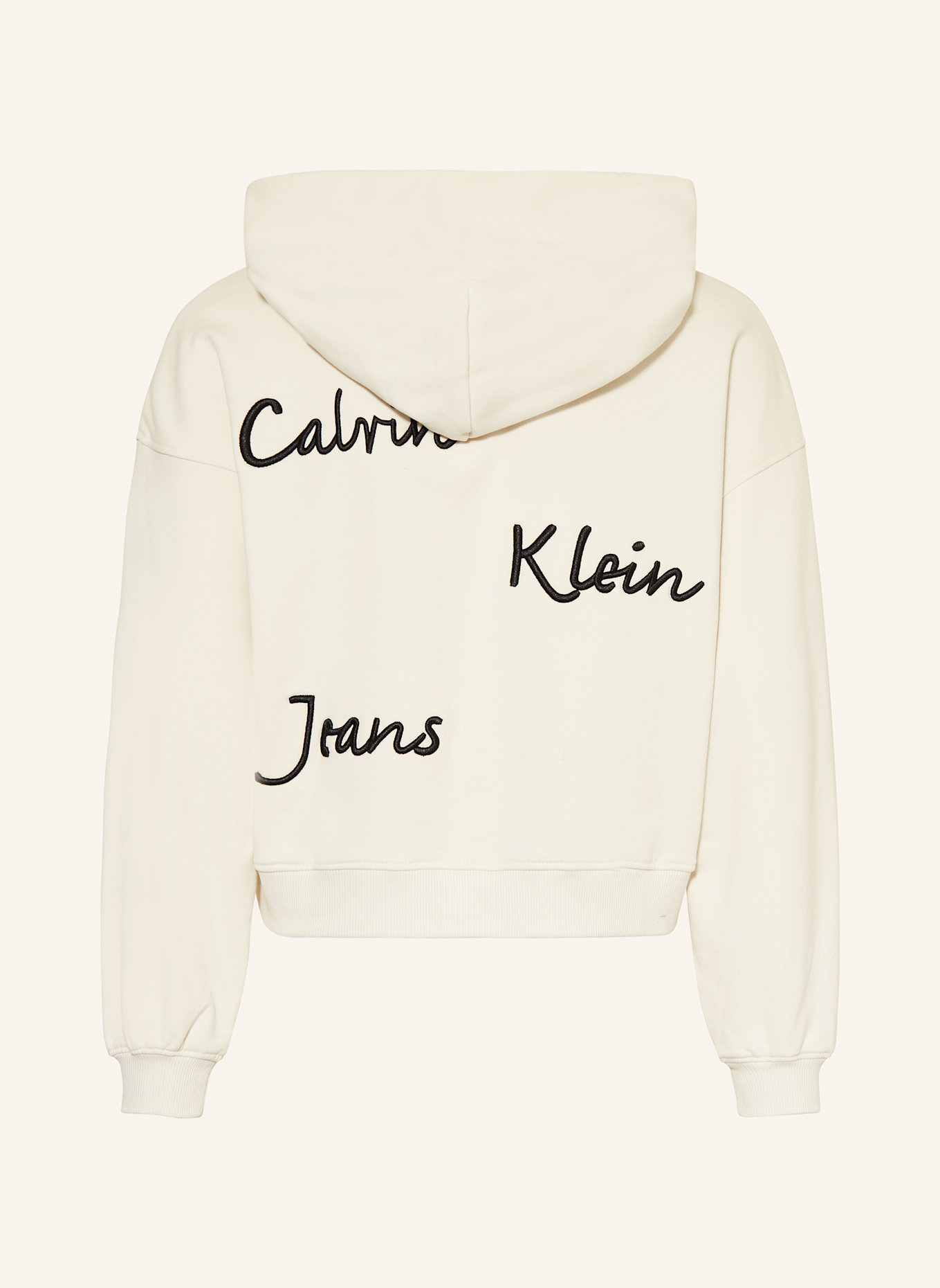 Calvin Klein Hoodie: CREME