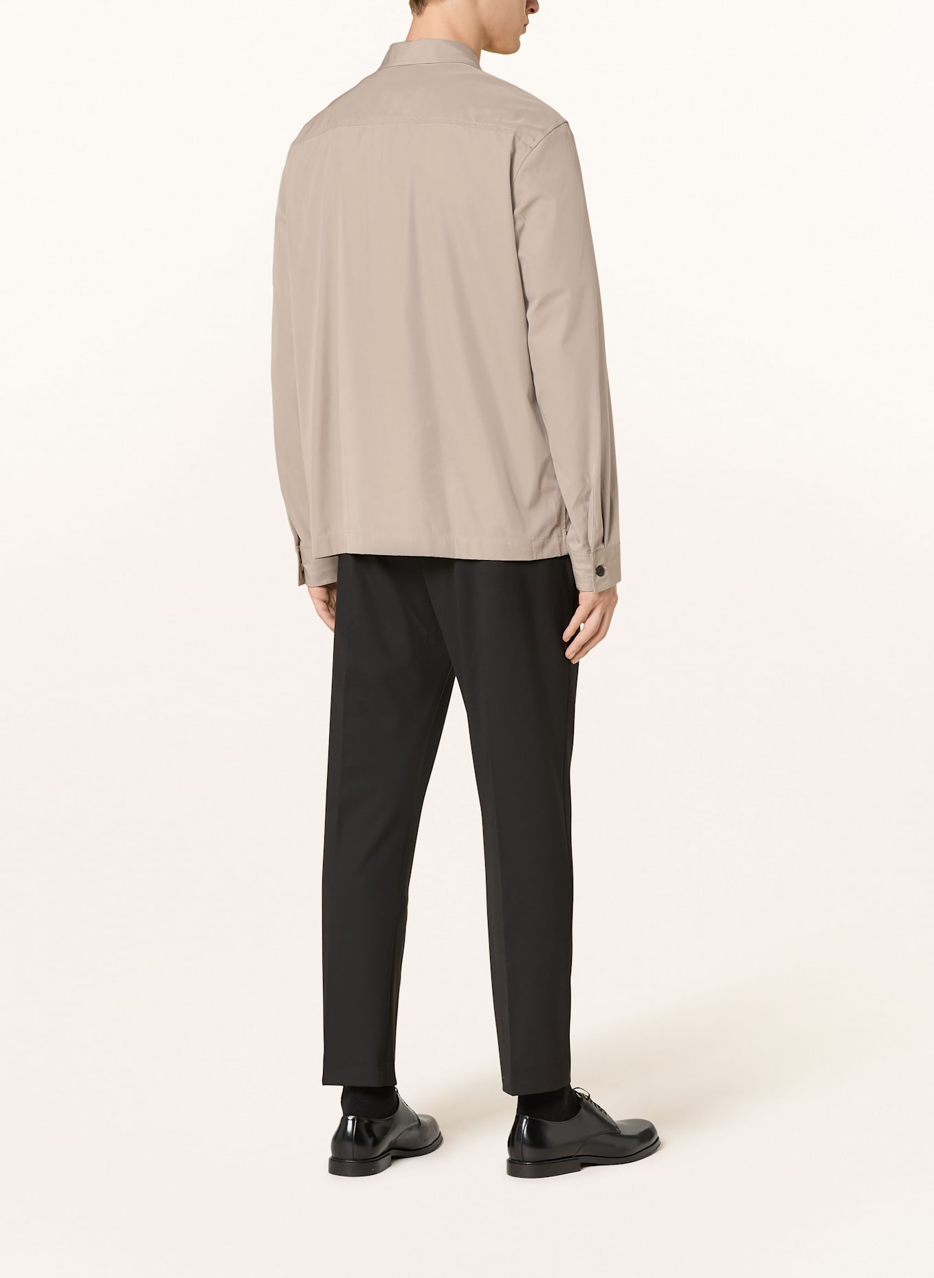 Calvin Klein Overshirt: TAUPE