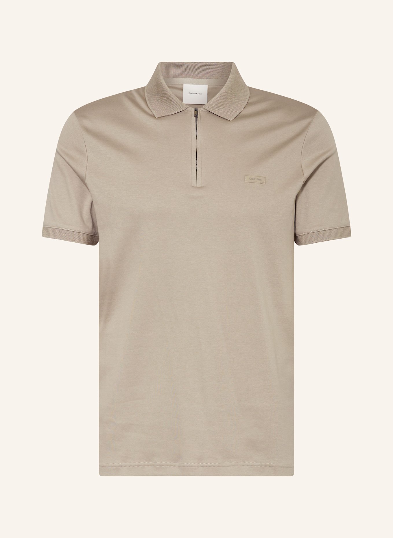 Calvin Klein Jersey poloshirt: TAUPE