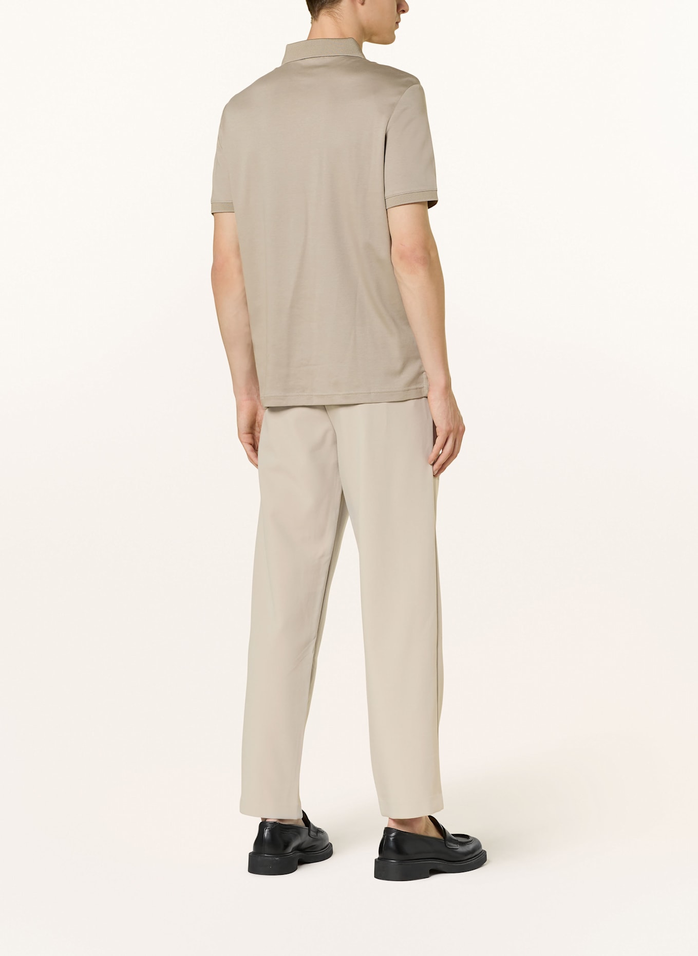 Calvin Klein Jersey poloshirt: TAUPE