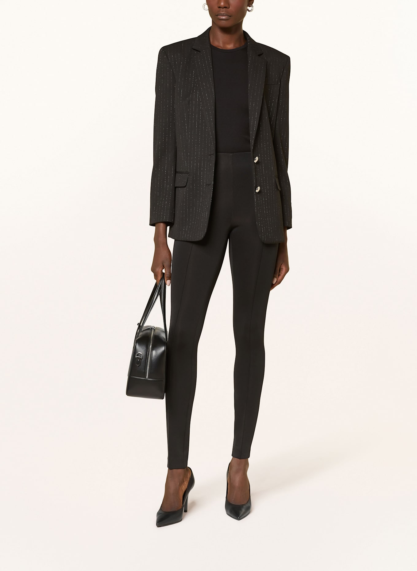 Calvin Klein Leggings: BLACK